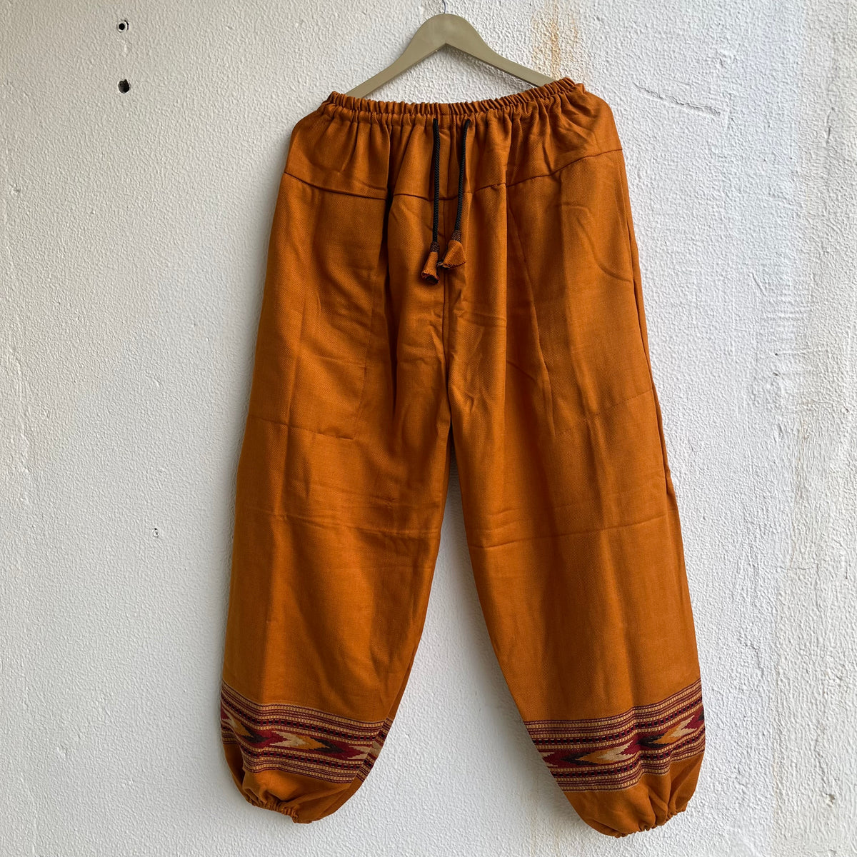 Woollen Pahadi Kullu Pants- Mustard