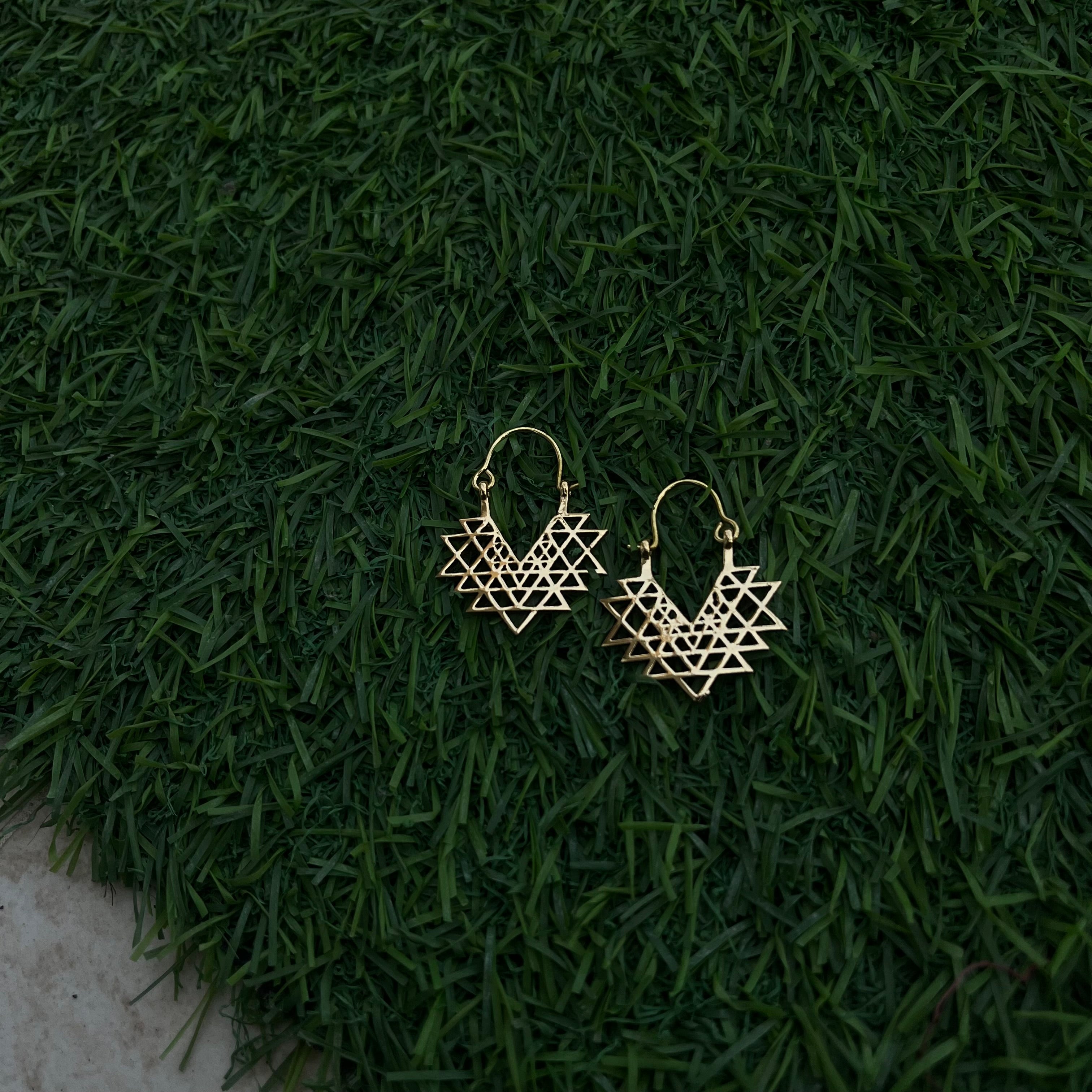 Triangle Earrings
