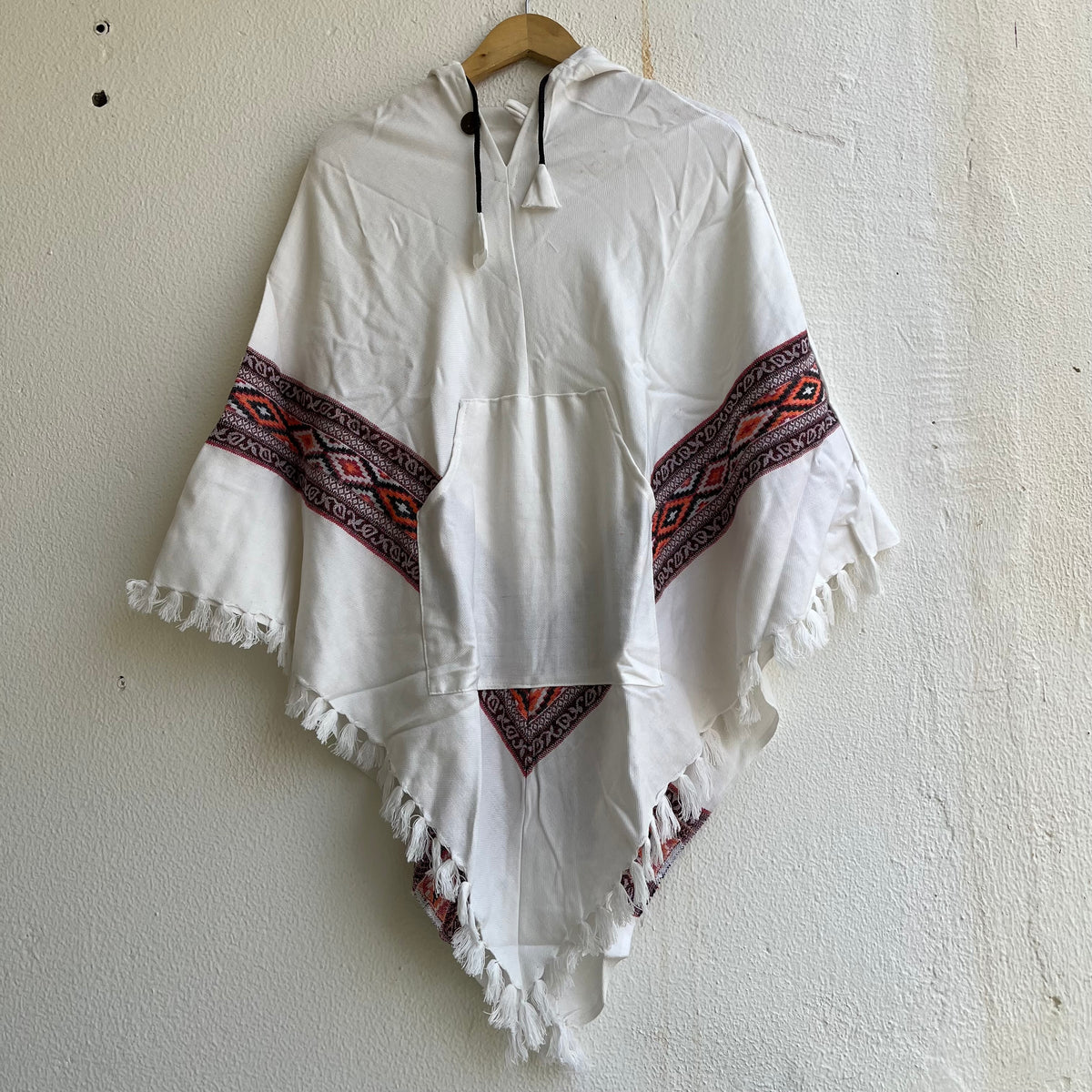 Woollen Pahadi Poncho -