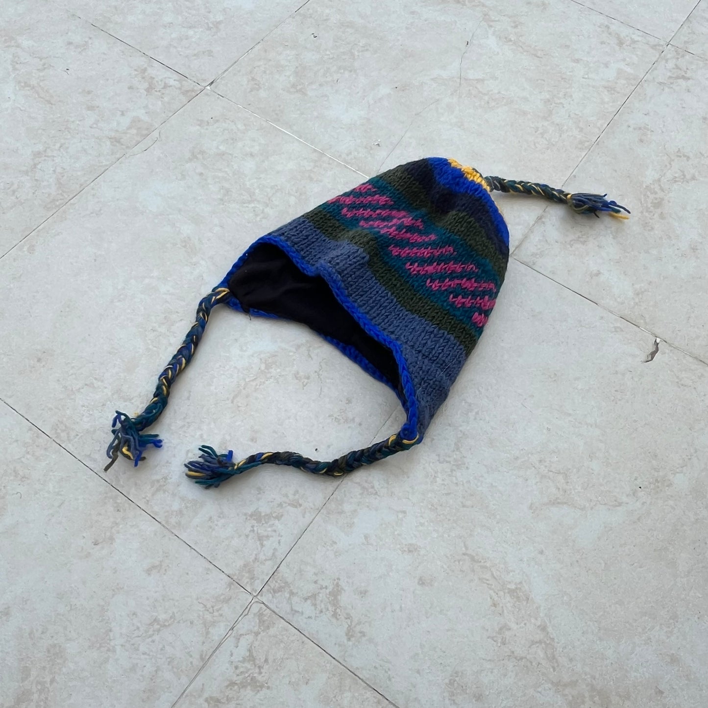 Winter Cap with braids