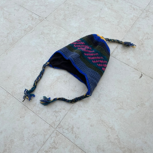 Winter Cap with braids