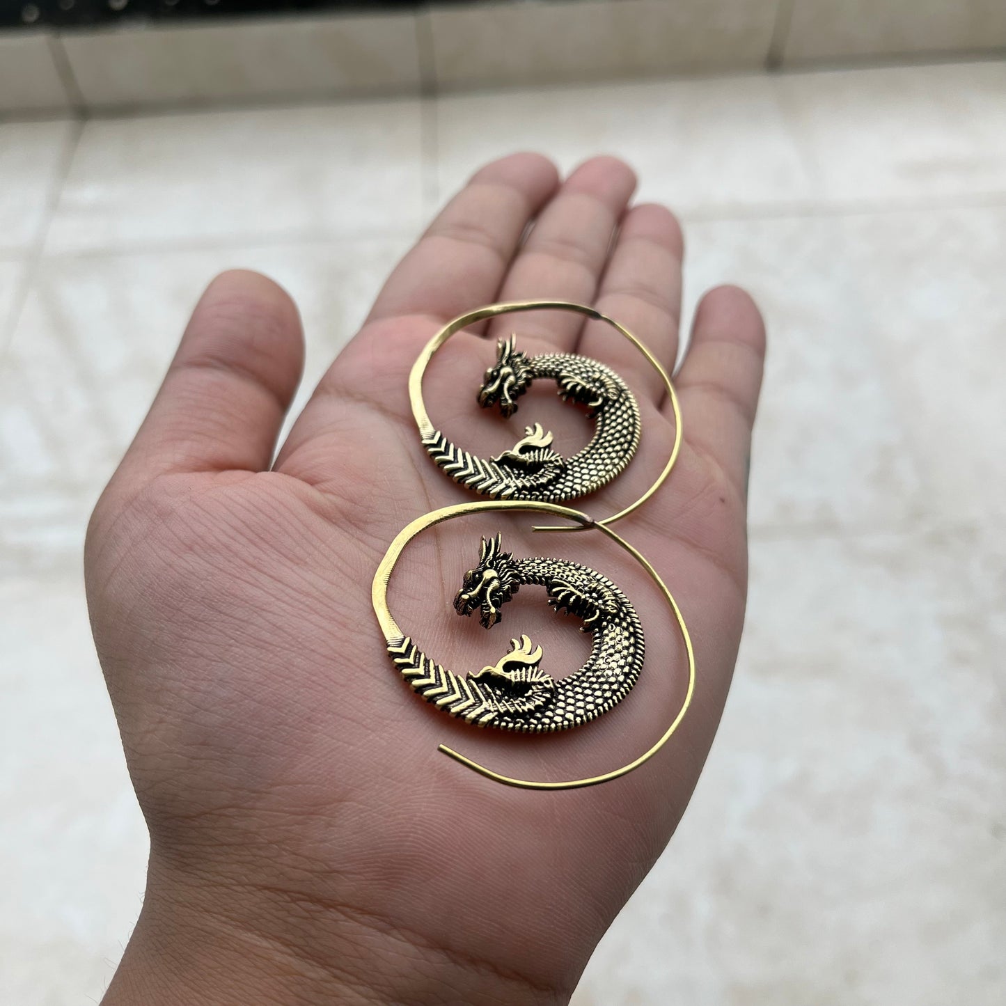 Dragon Earrings