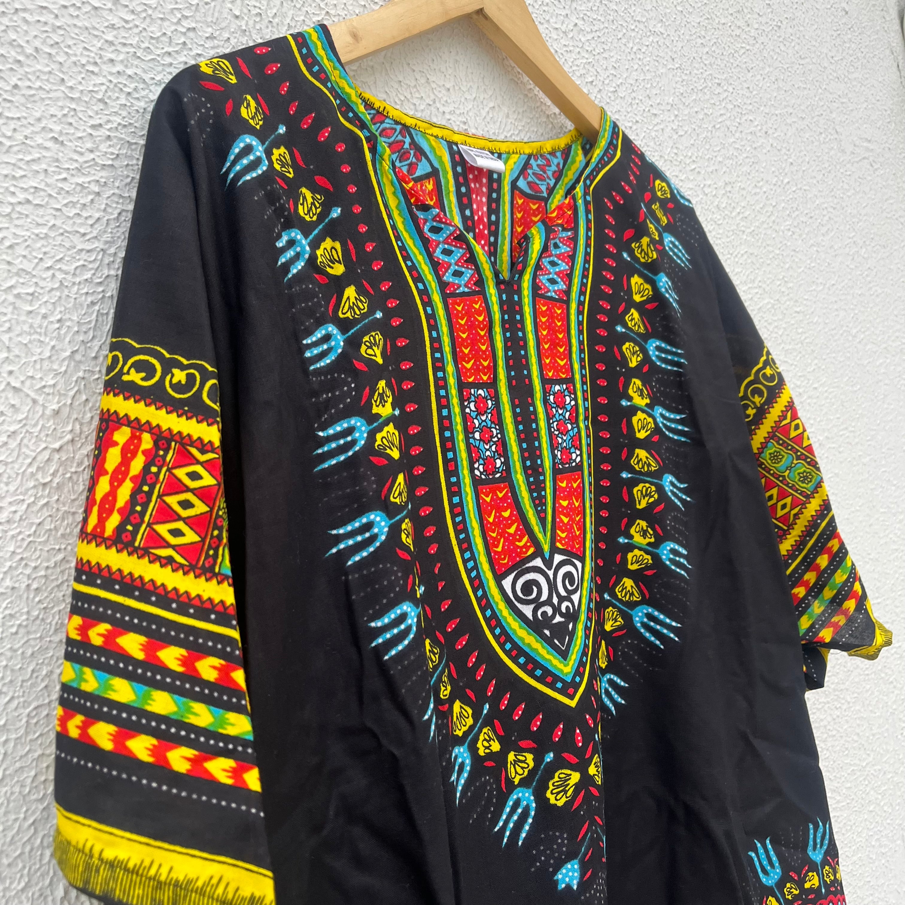 Dashiki Shirt- Black