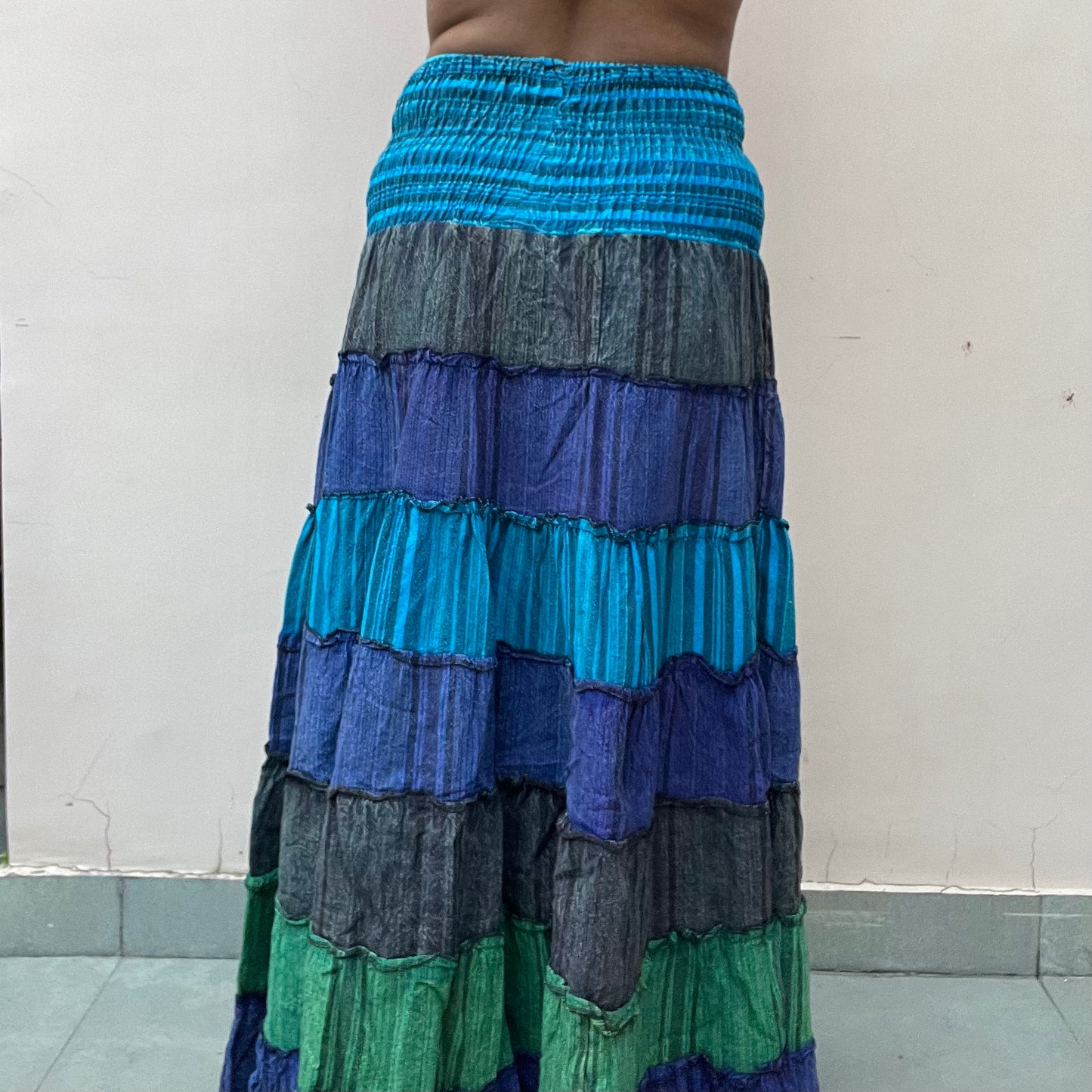 Boho Skirt - Sea