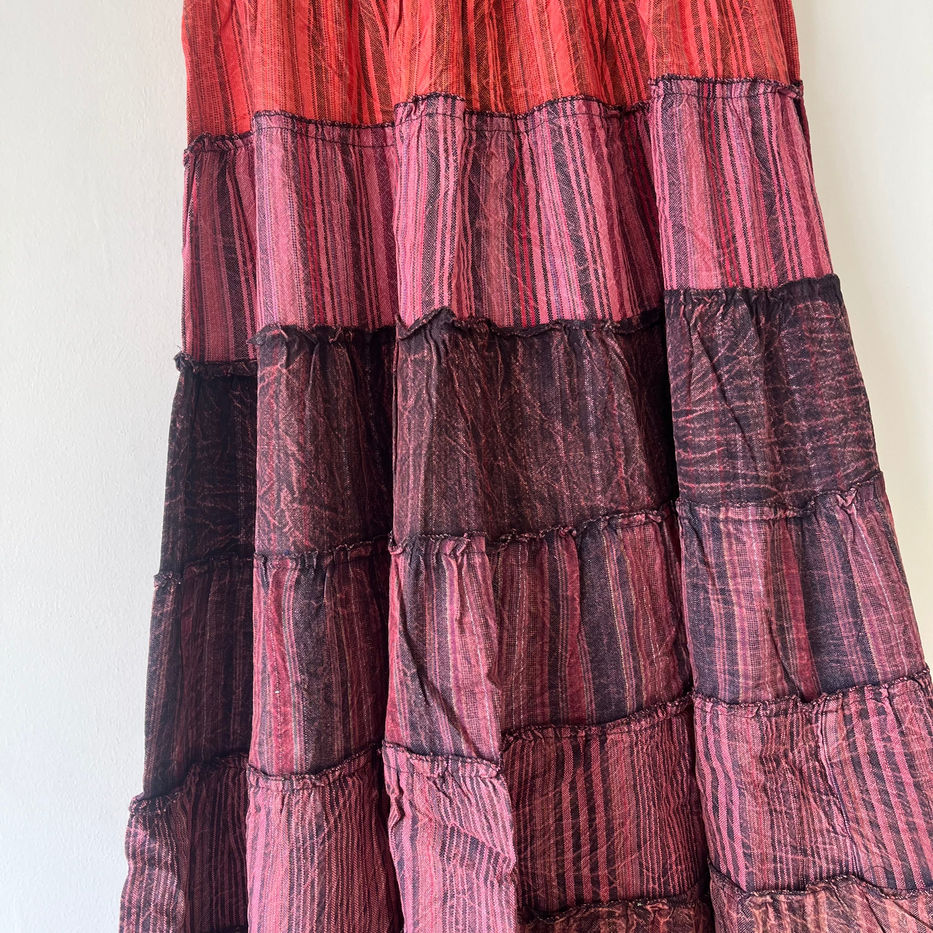 Boho Skirt - Sangria