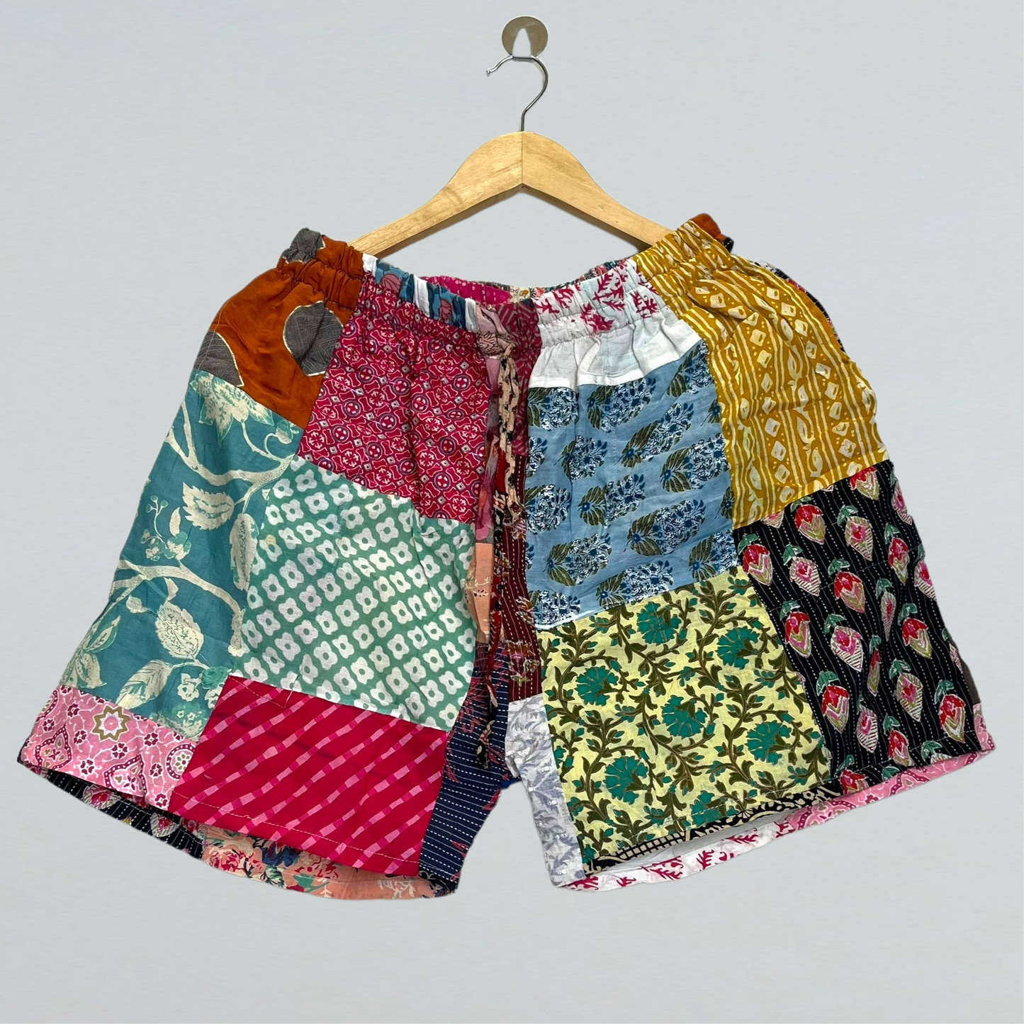 Patchwork Shorts