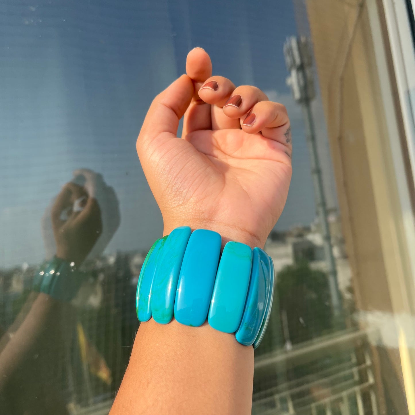 Vintage Acrylic Bracelet