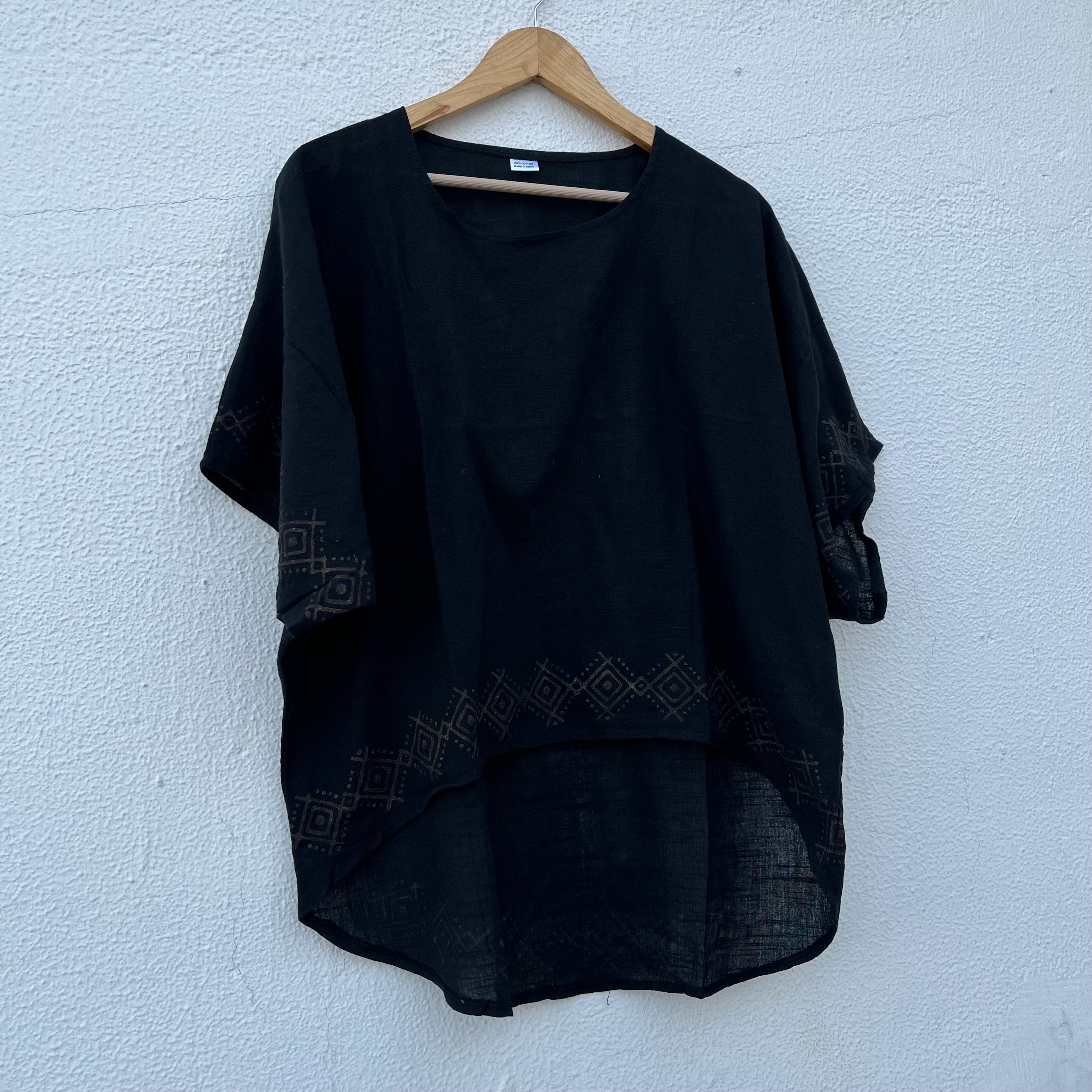 Aawara Cotton Top- Midnight Black