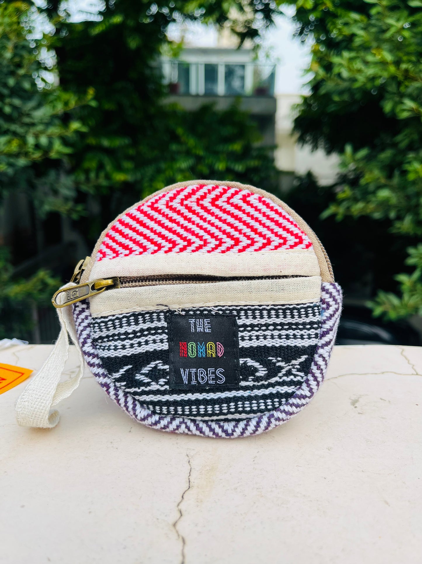 Mini Hemp Pouch (Round)