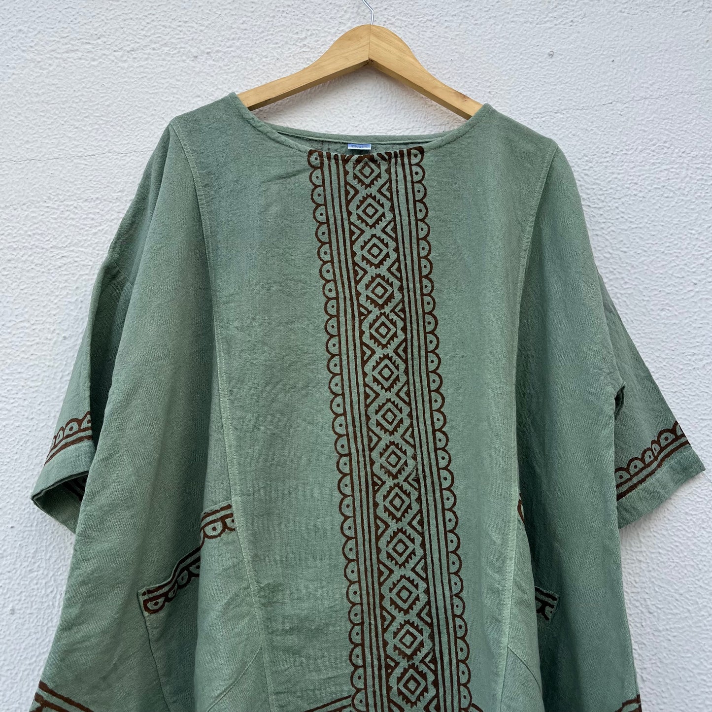 Bairan Cotton Top- Sage Green