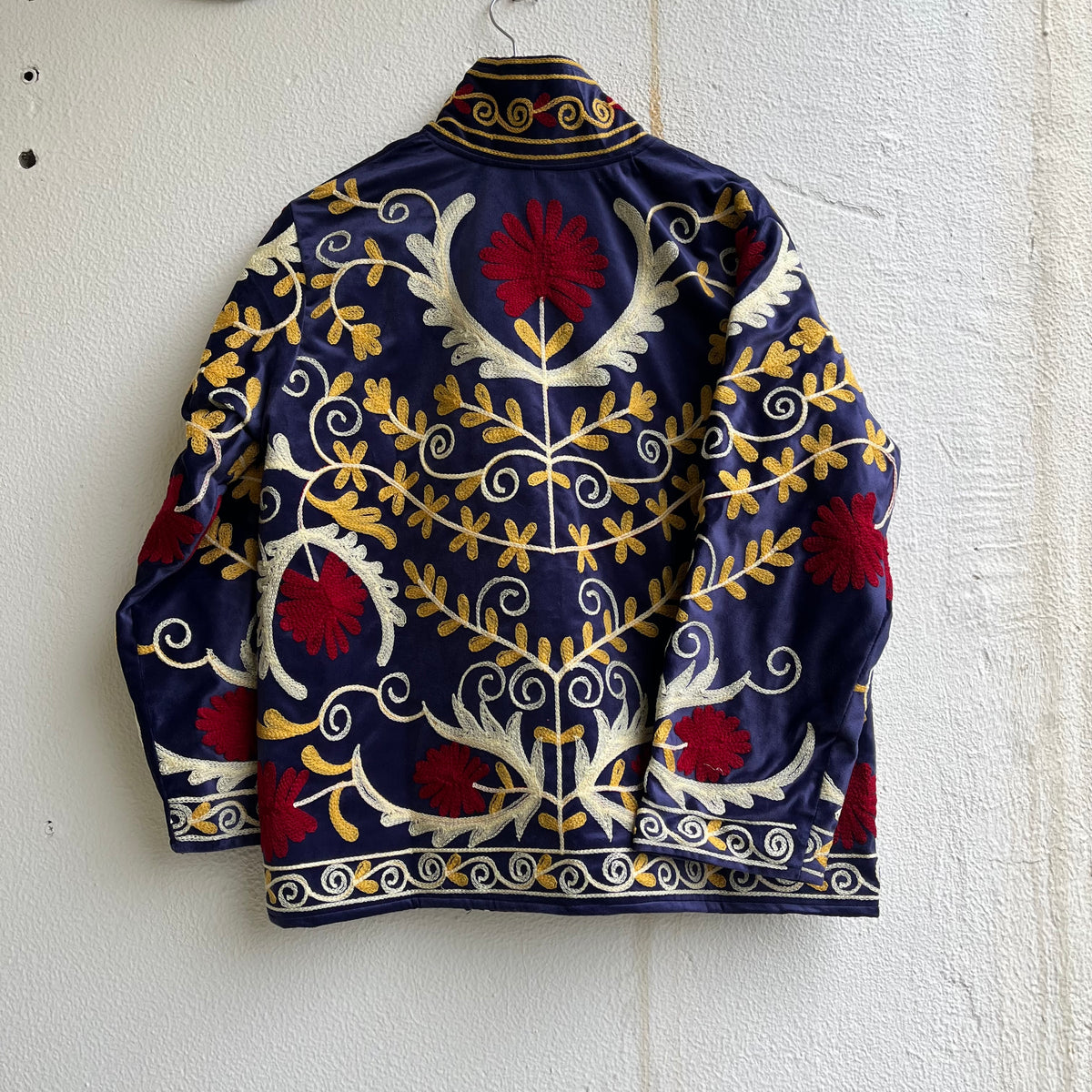 Jaipuri Thread Velvet Jacket