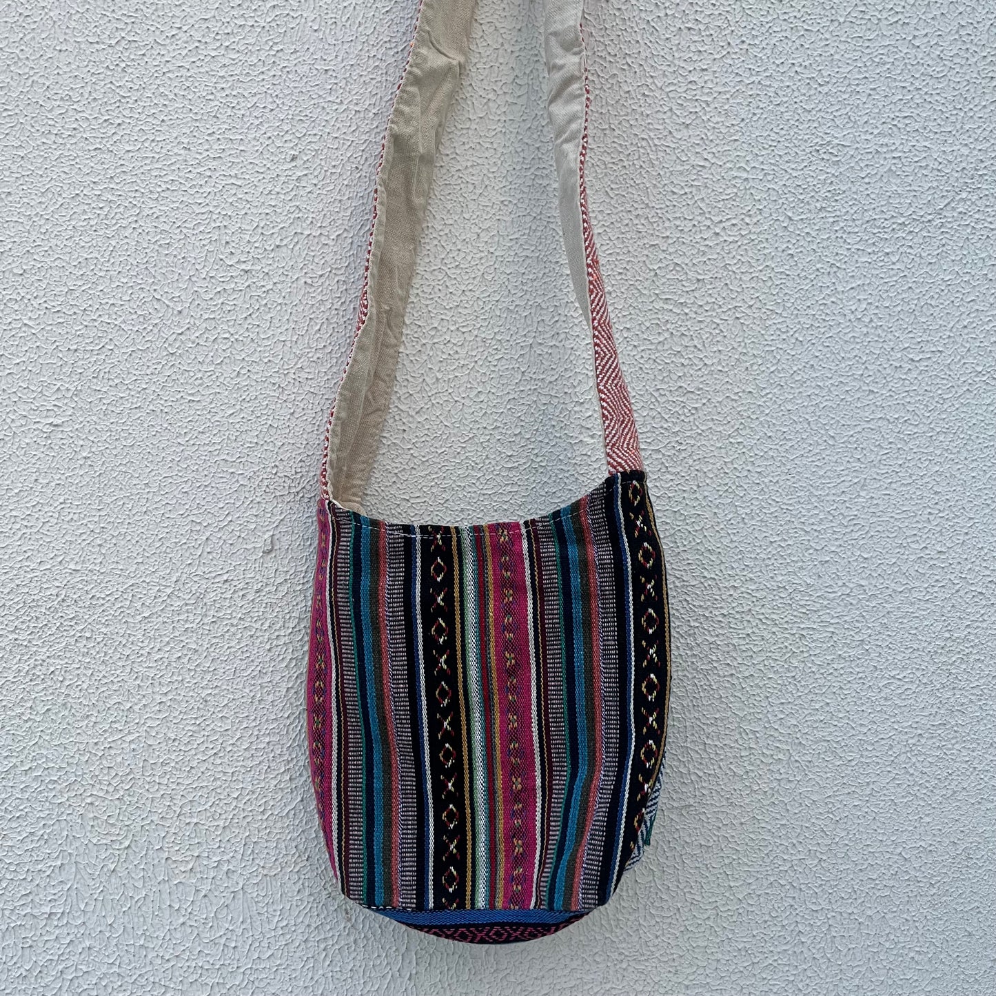 Small Hemp Jhola - Multicolor