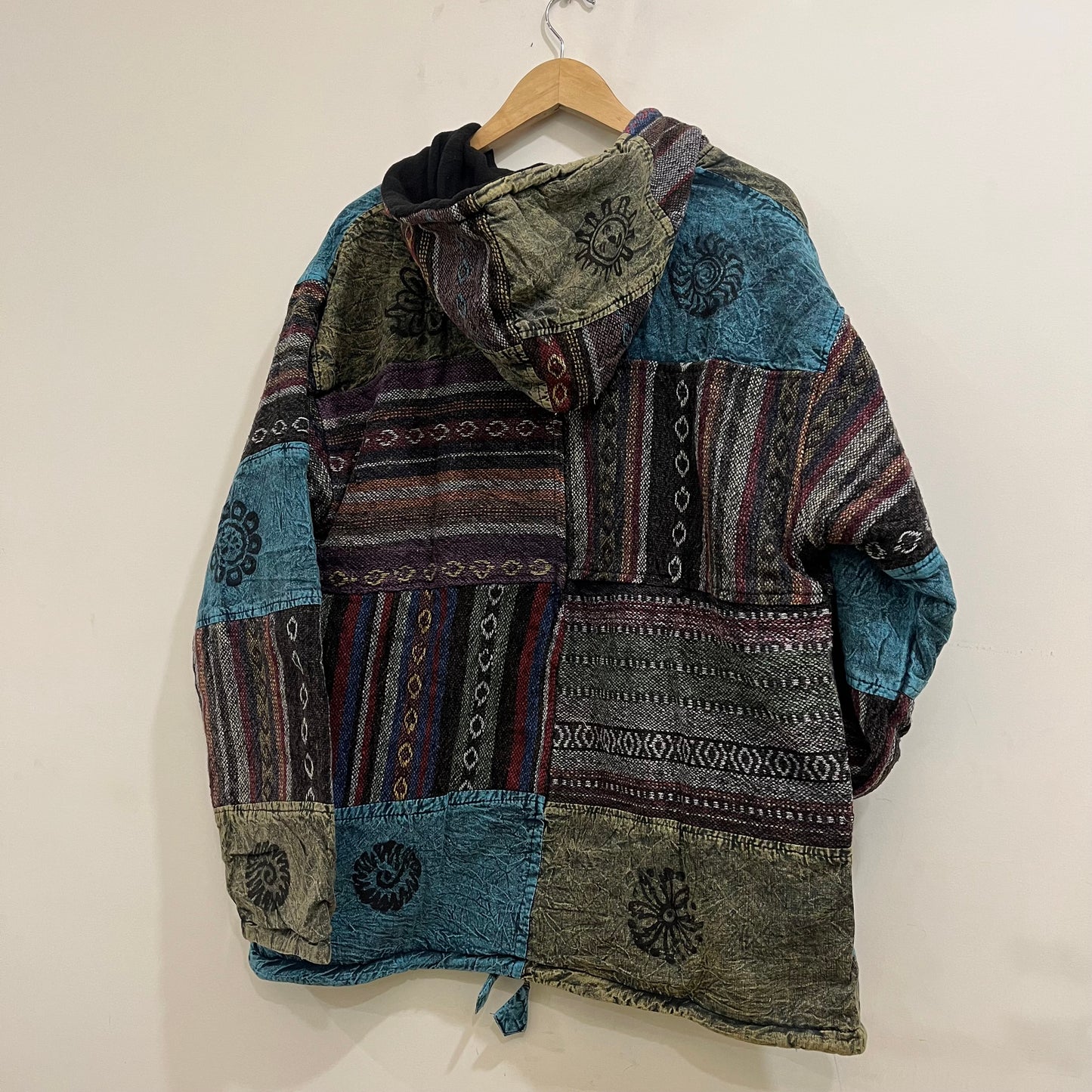 Pahadi Thread Jacket- Blues