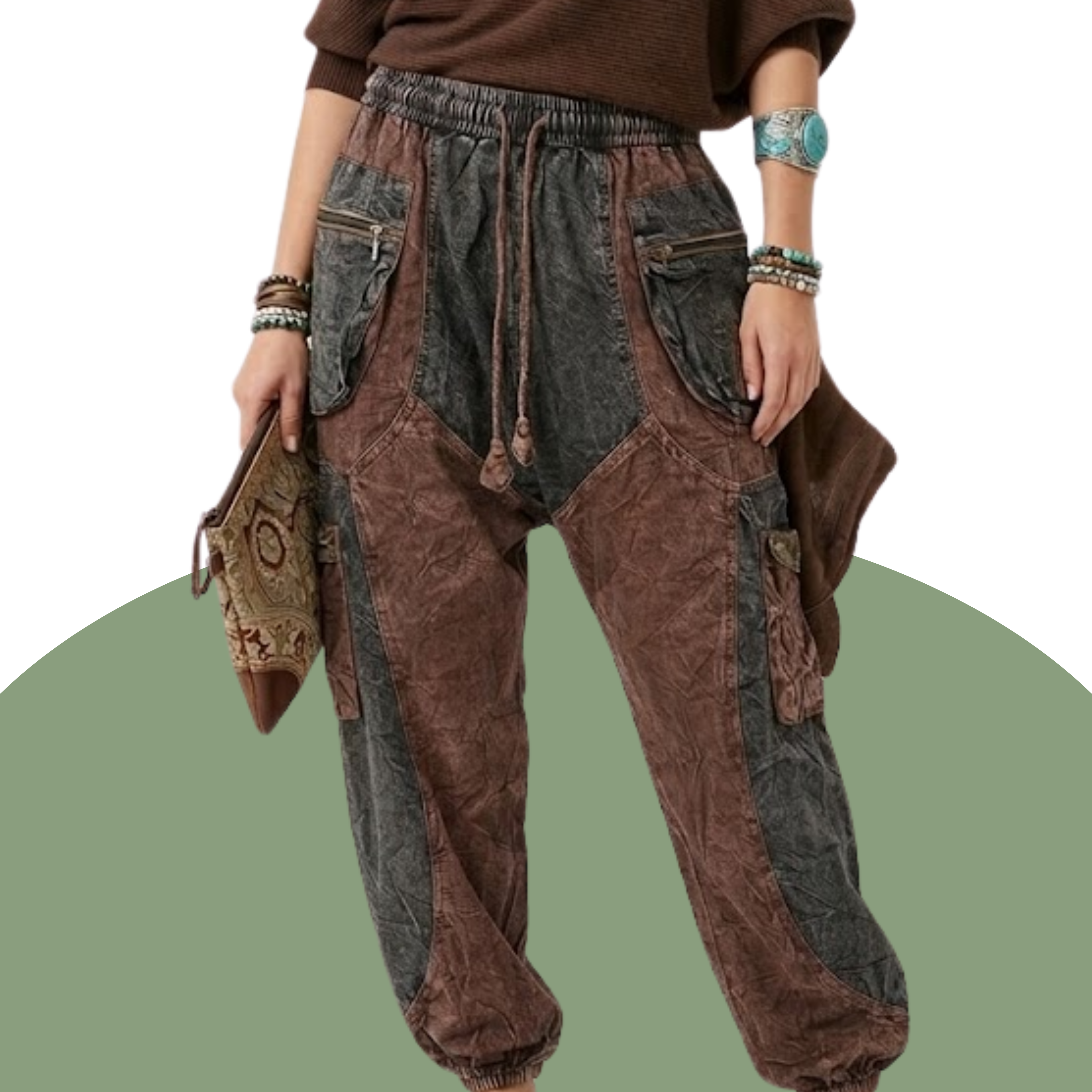 Stonewash Pants