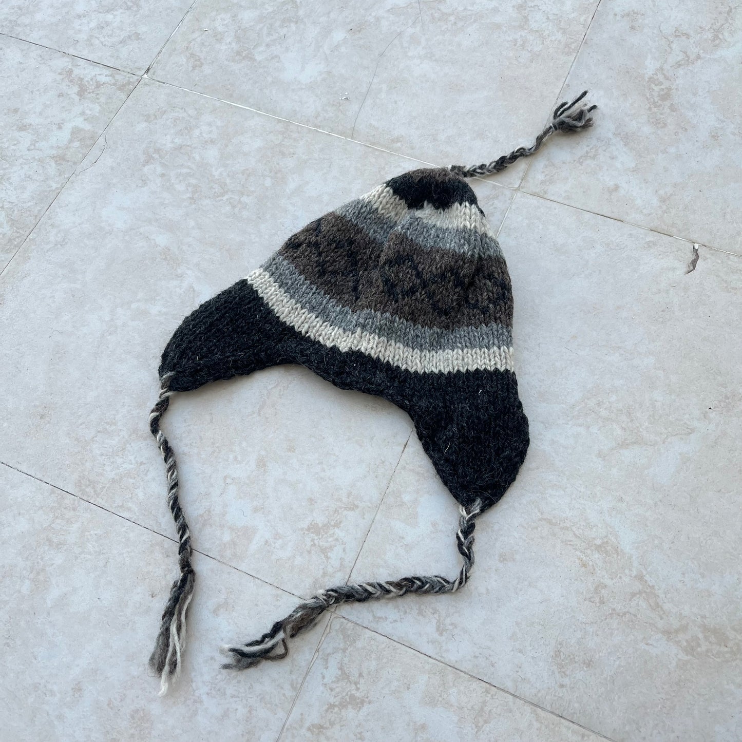 Winter Cap with braids