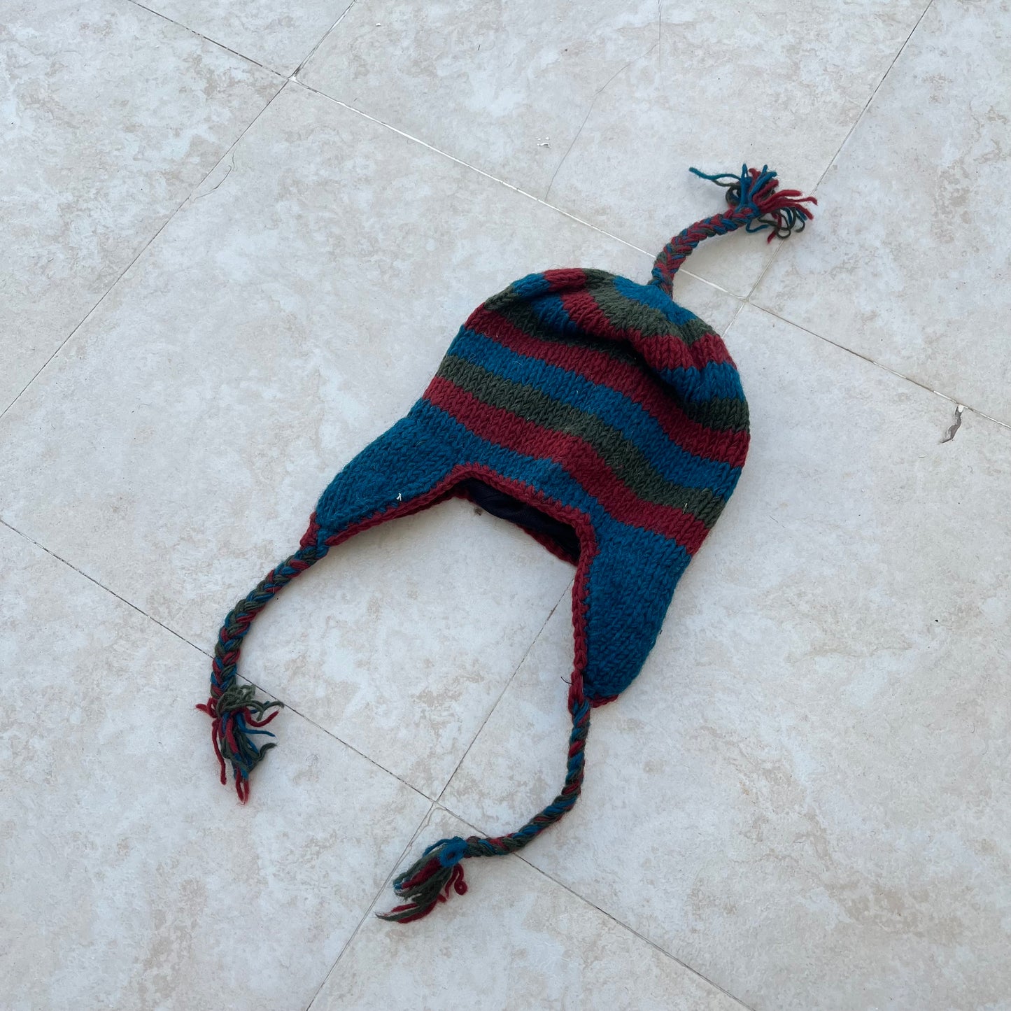 Winter Cap with braids