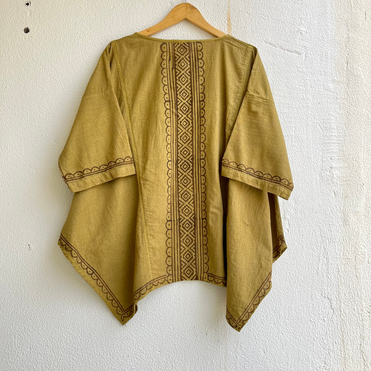 Bairan Cotton Top- Mustard