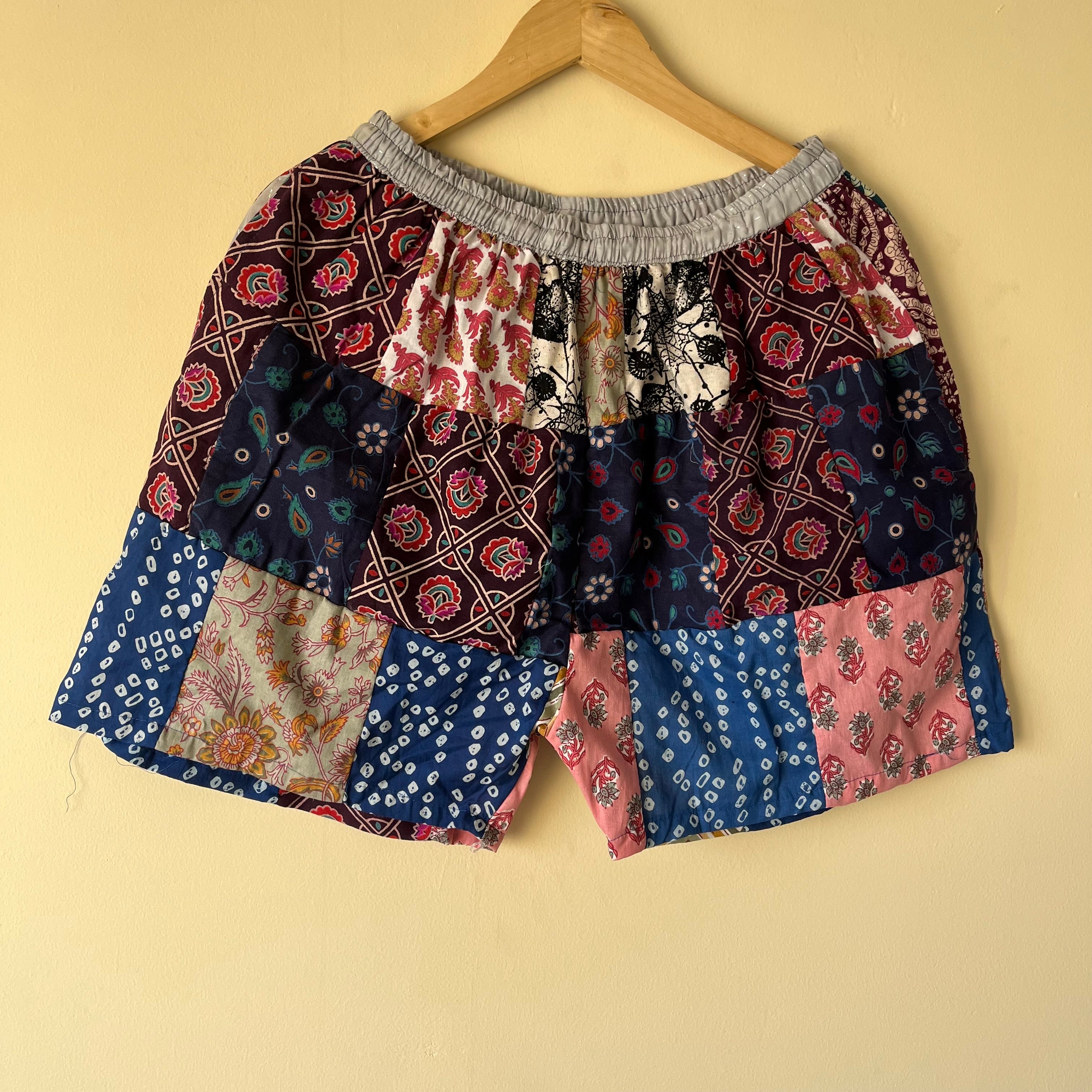 Patchwork Shorts - Mix Colours