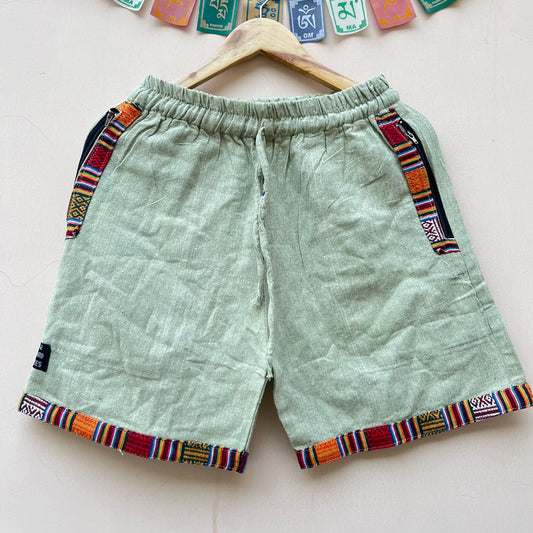 Pahadi Shorts - Light Green