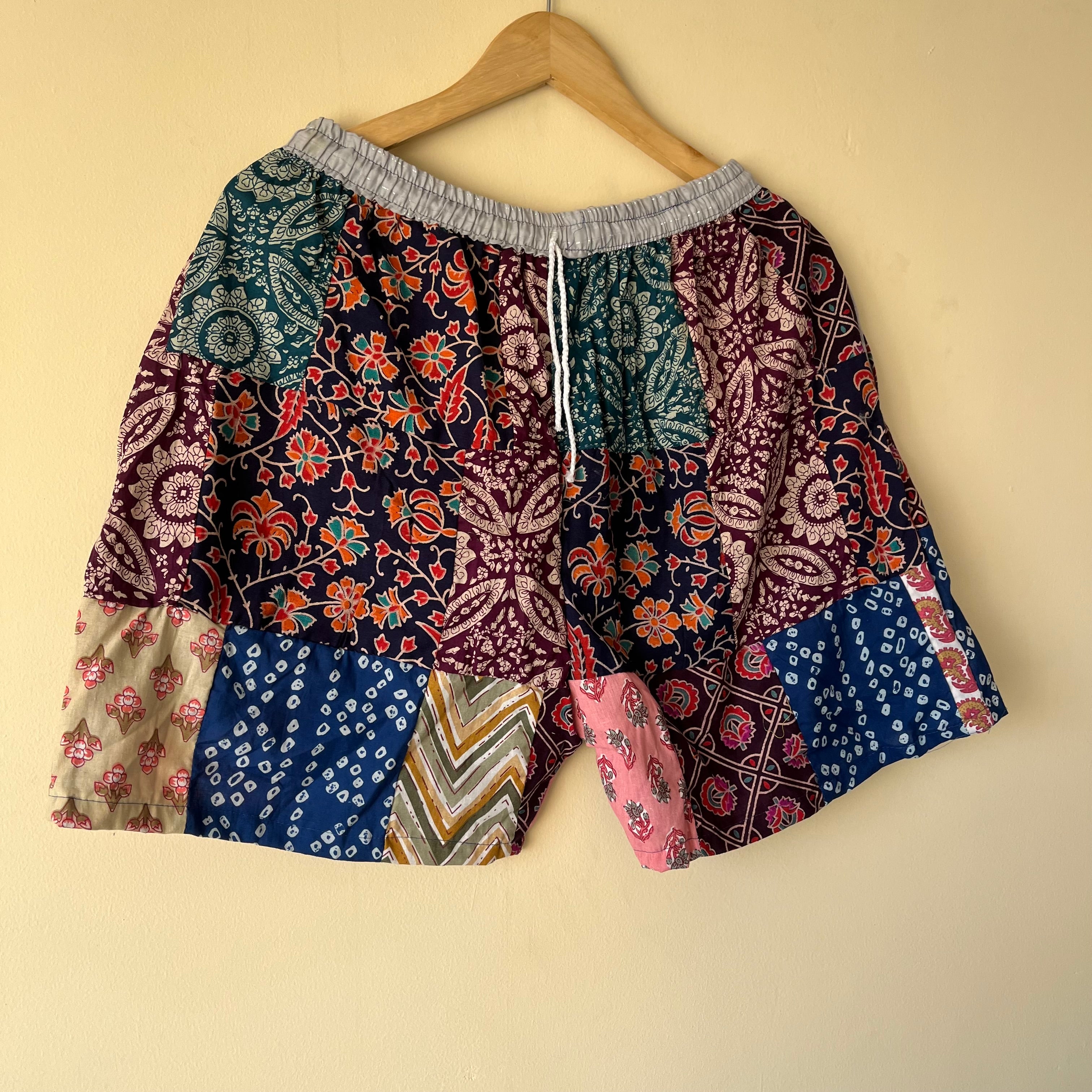 Patchwork Shorts - Mix Colours