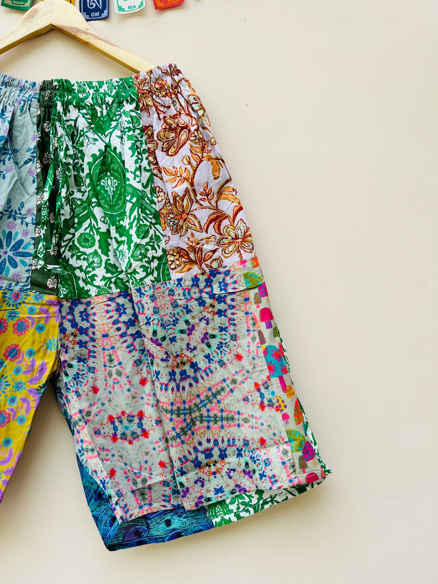 Baggy Patchwork Shorts