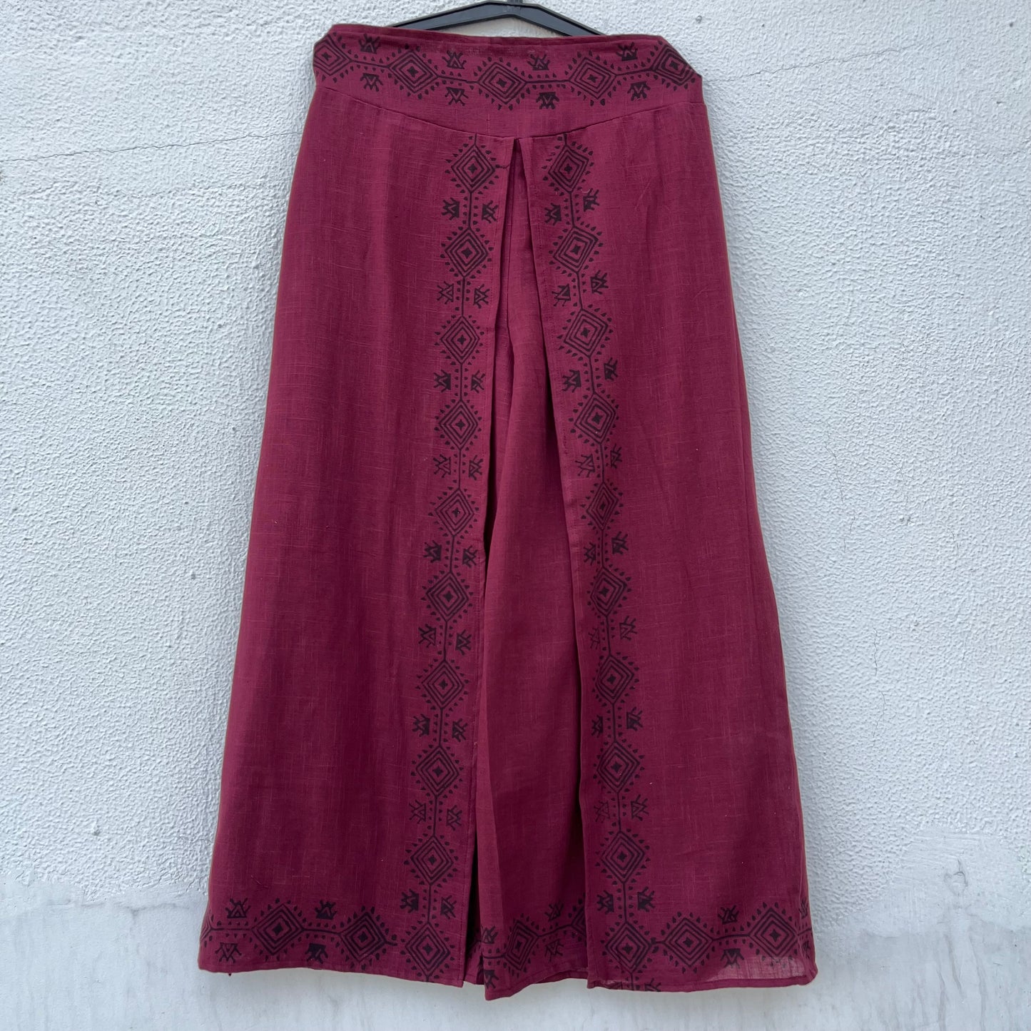 Mastani Cotton Pant- Mulberry Berry