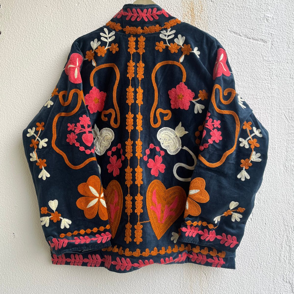 Jaipuri Thread Velvet Jacket