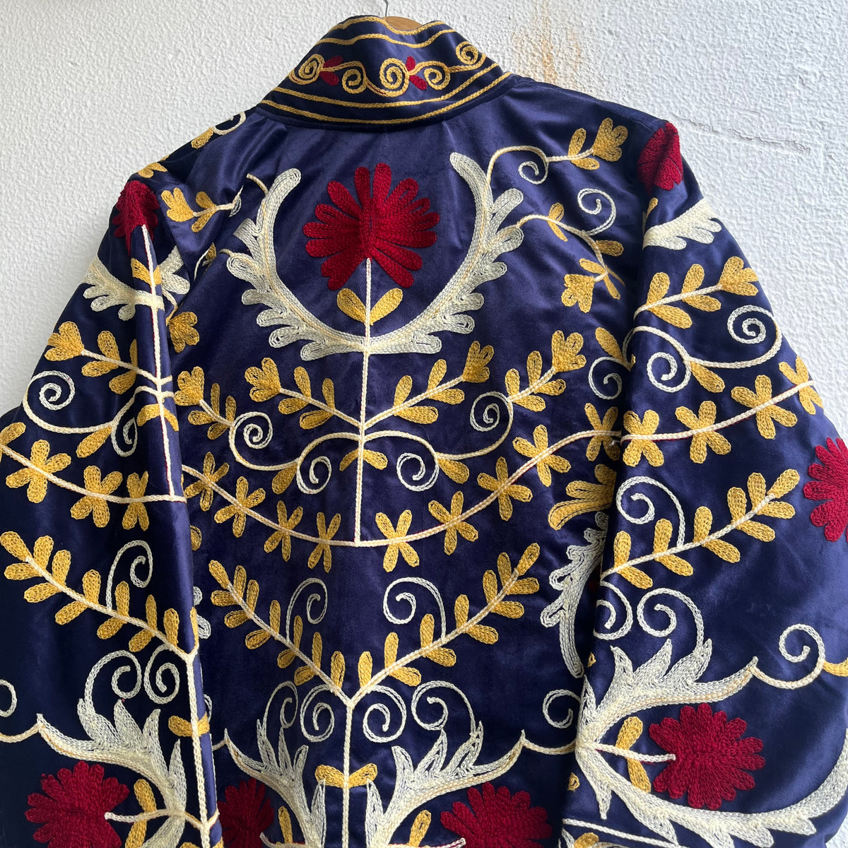 Jaipuri Thread Velvet Jacket