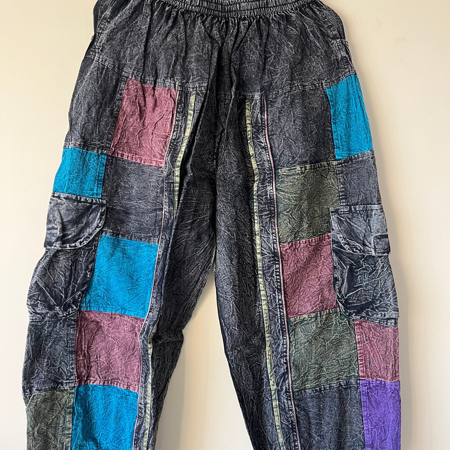 Valley of Flowers Pants - Black