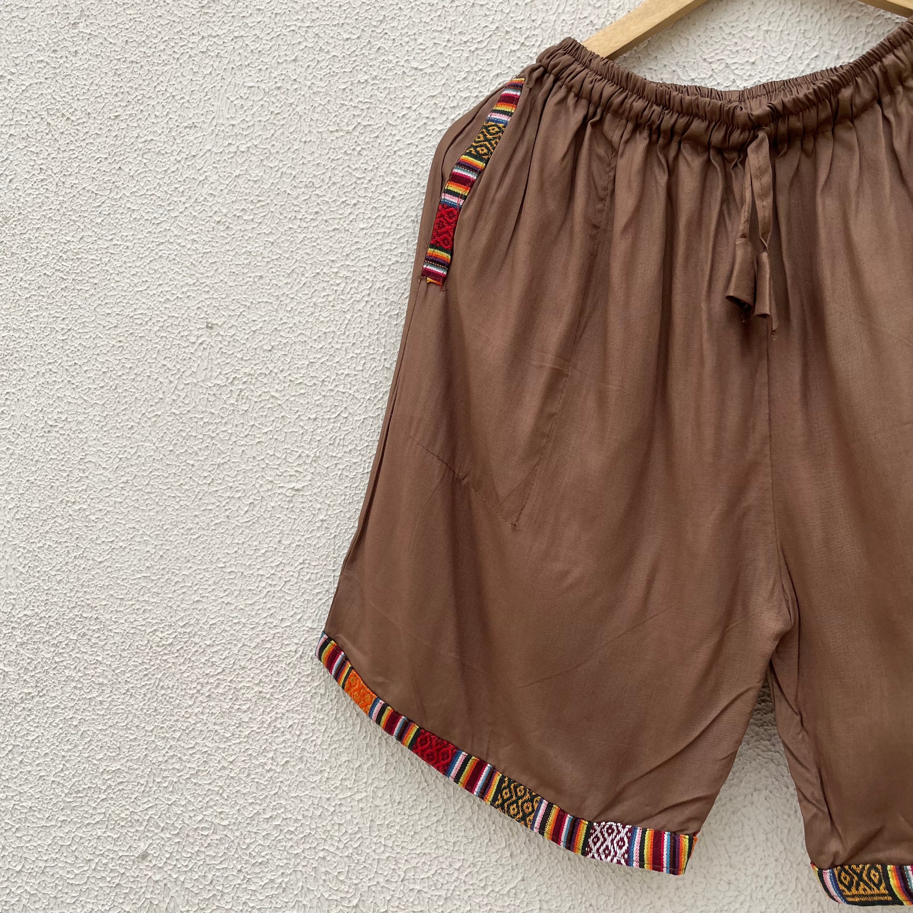 Pahadi Shorts - Brown