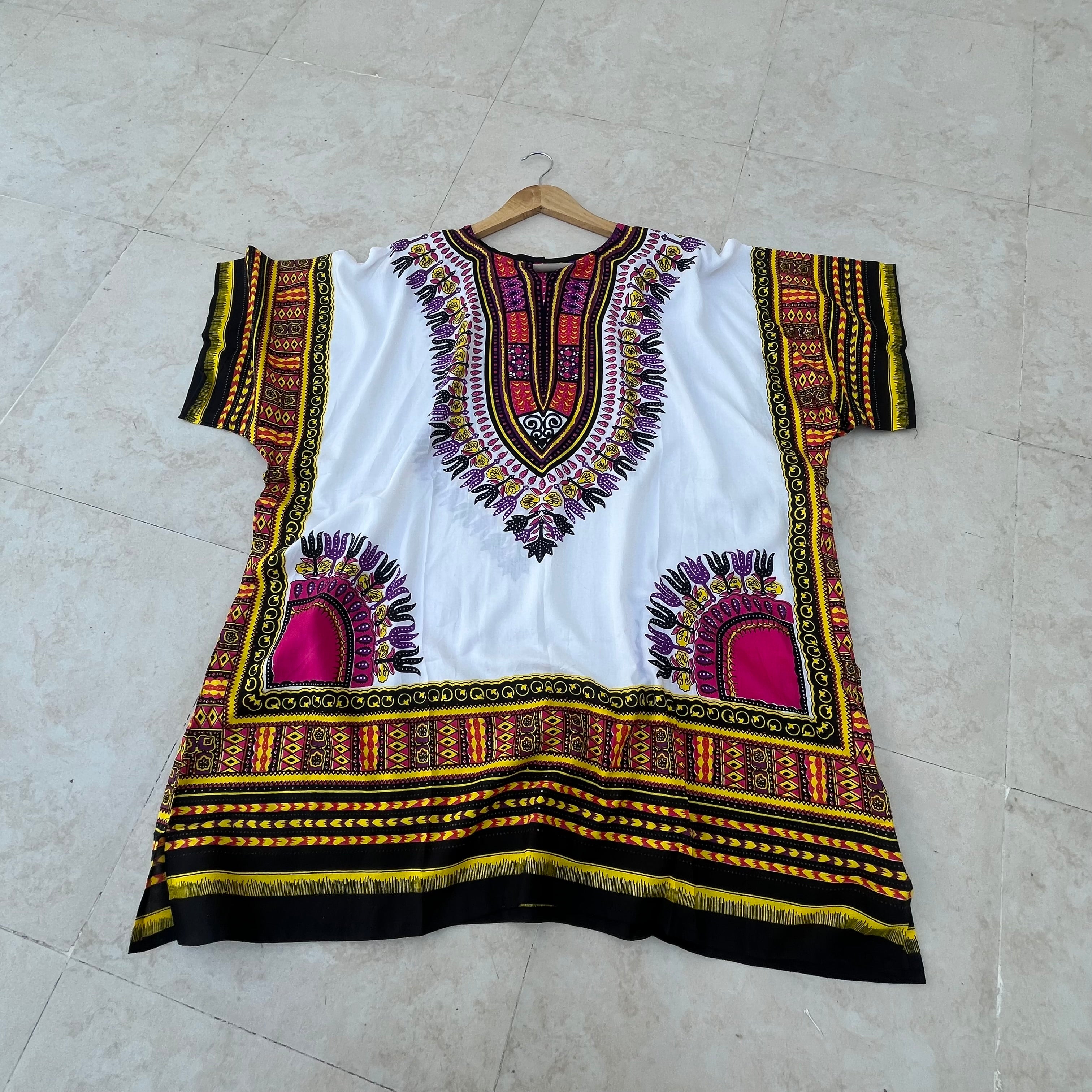 Dashiki Shirt - White