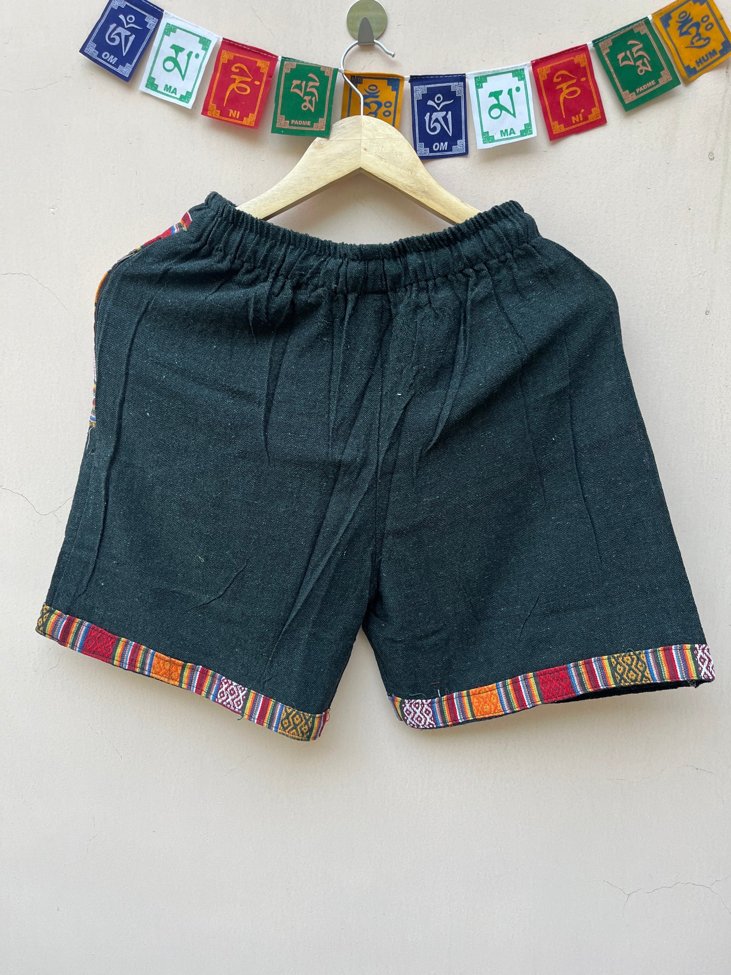 Pahadi Shorts - Dark Green