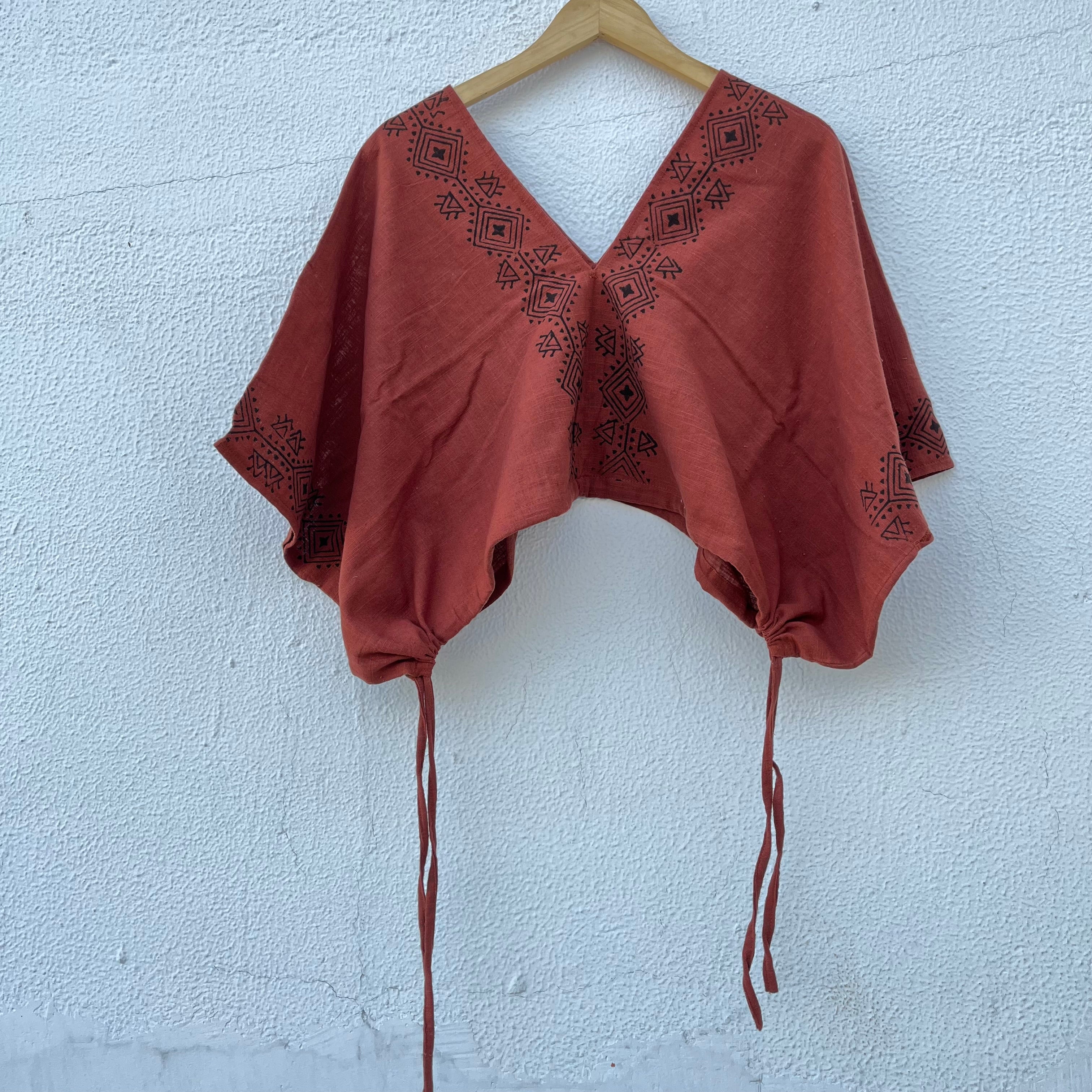 Zayra Co-ord Set- Rust Orange