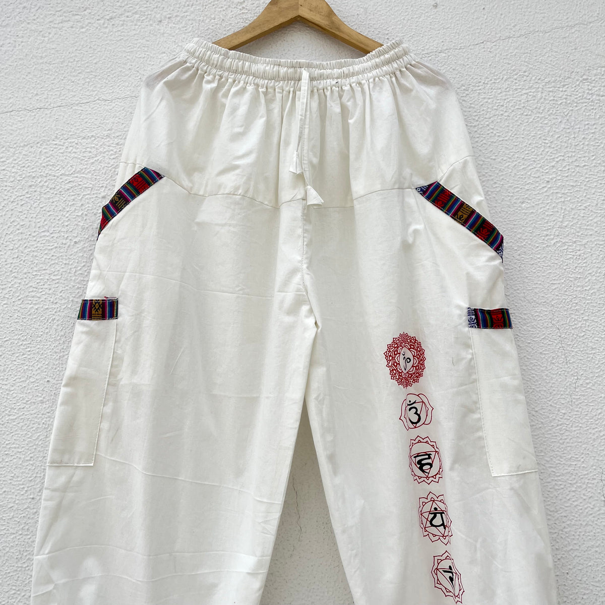 Pahadi Chakra Pants - Cream