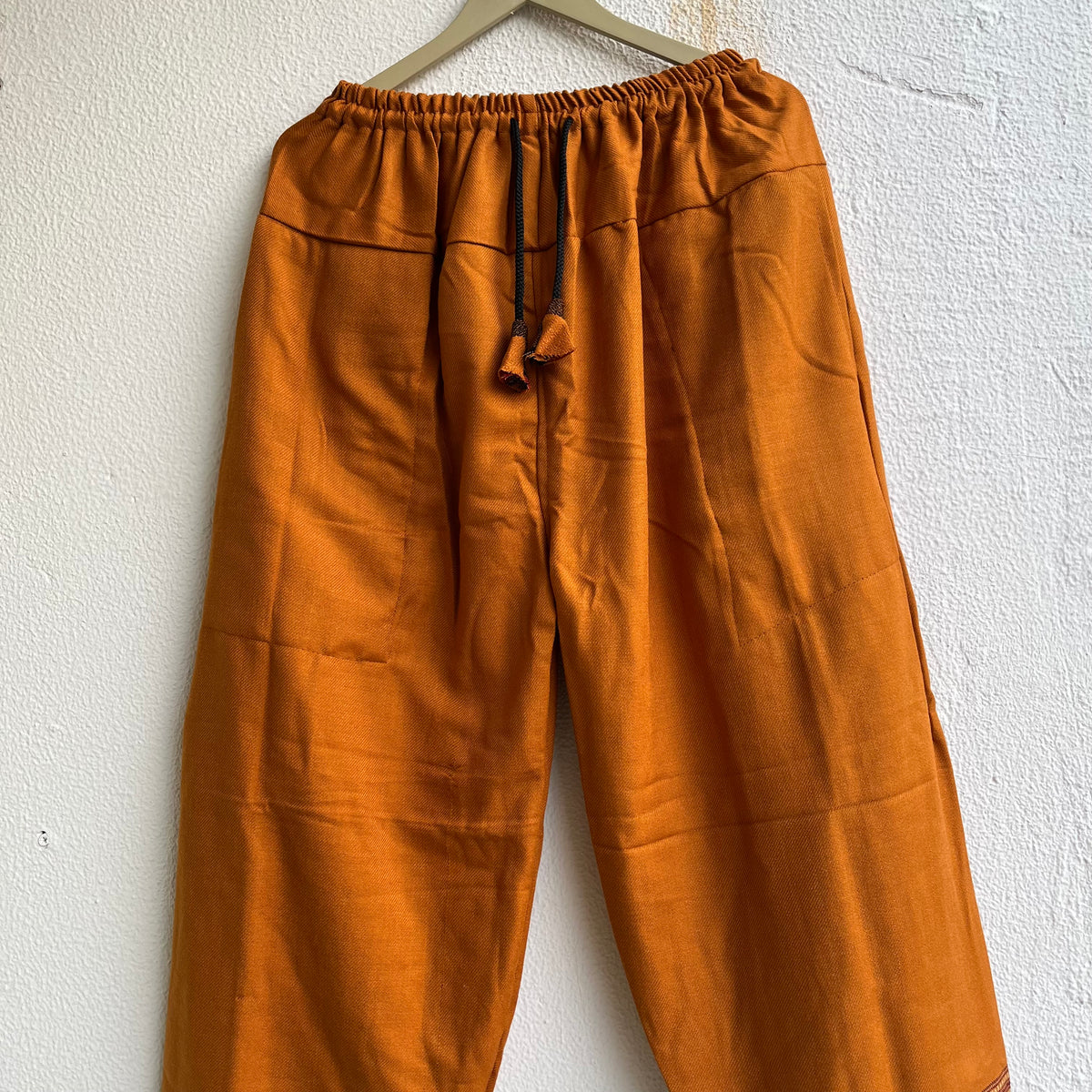 Woollen Pahadi Kullu Pants- Mustard