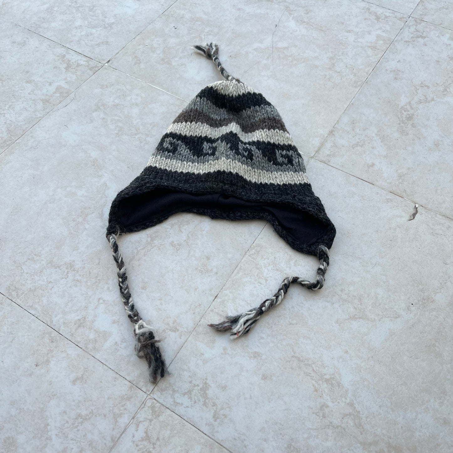 Winter Cap with braids