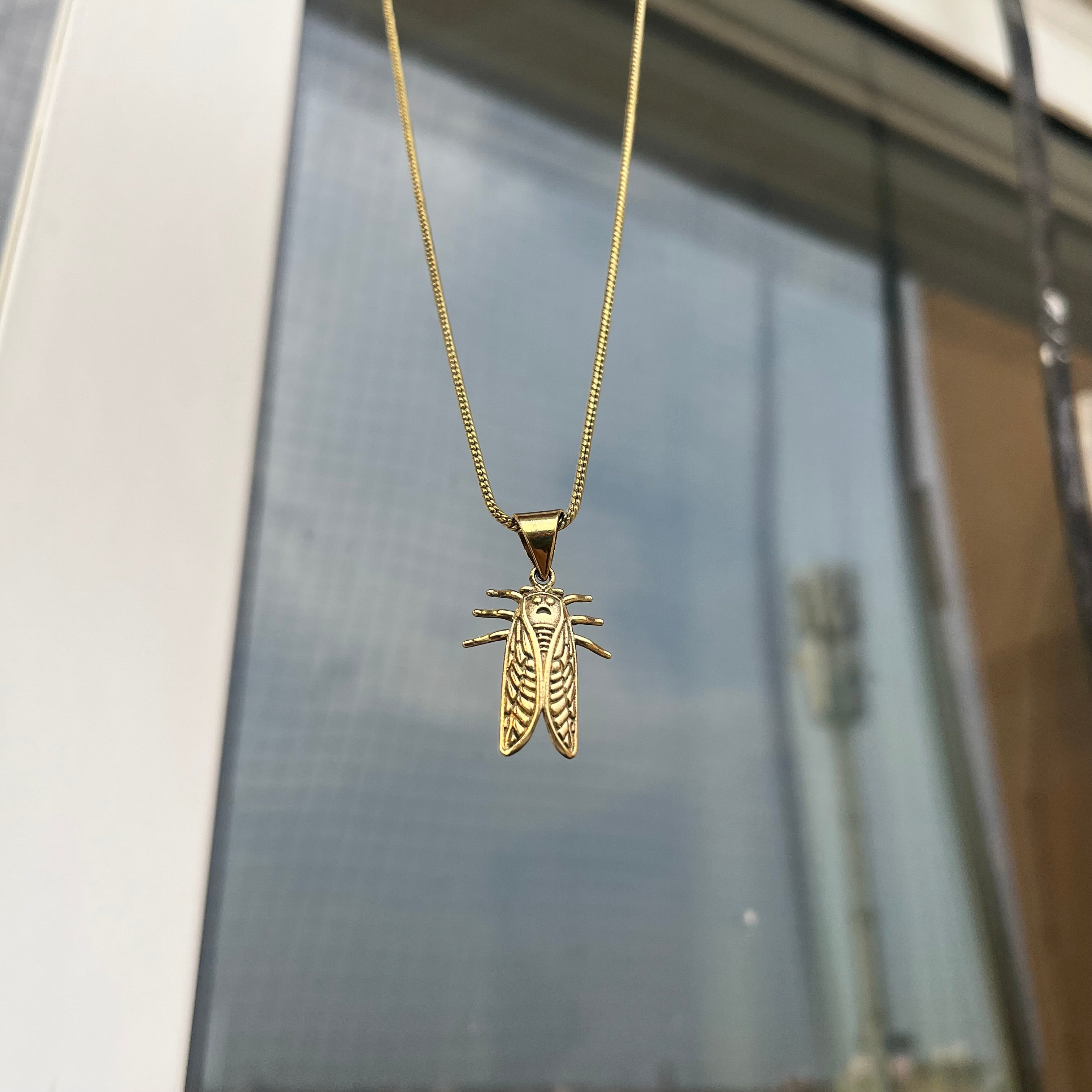 Bug Pendant & Chain