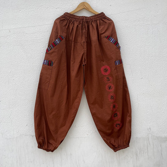 Pahadi Chakra Pants - Brown