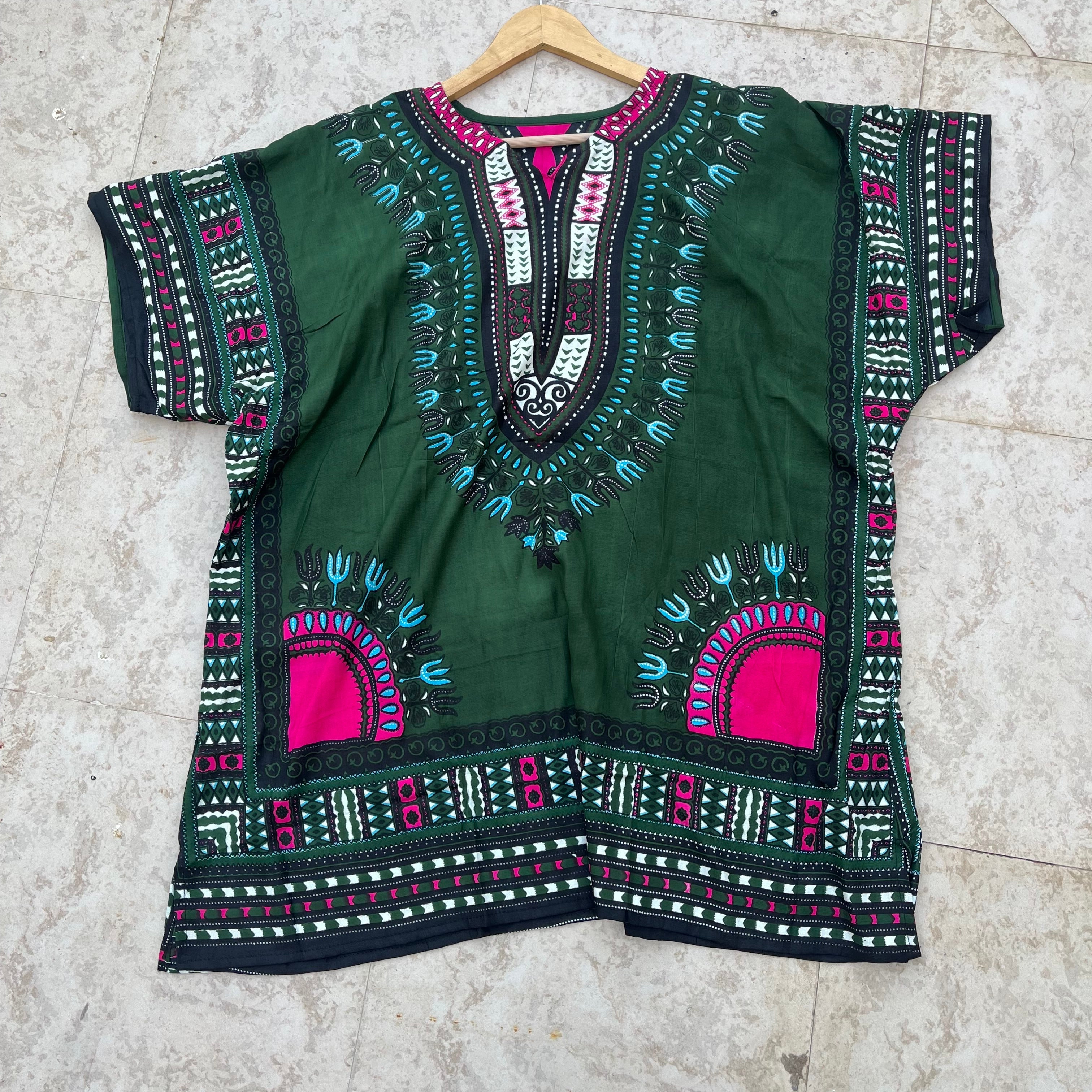 Dashiki Shirt - Green