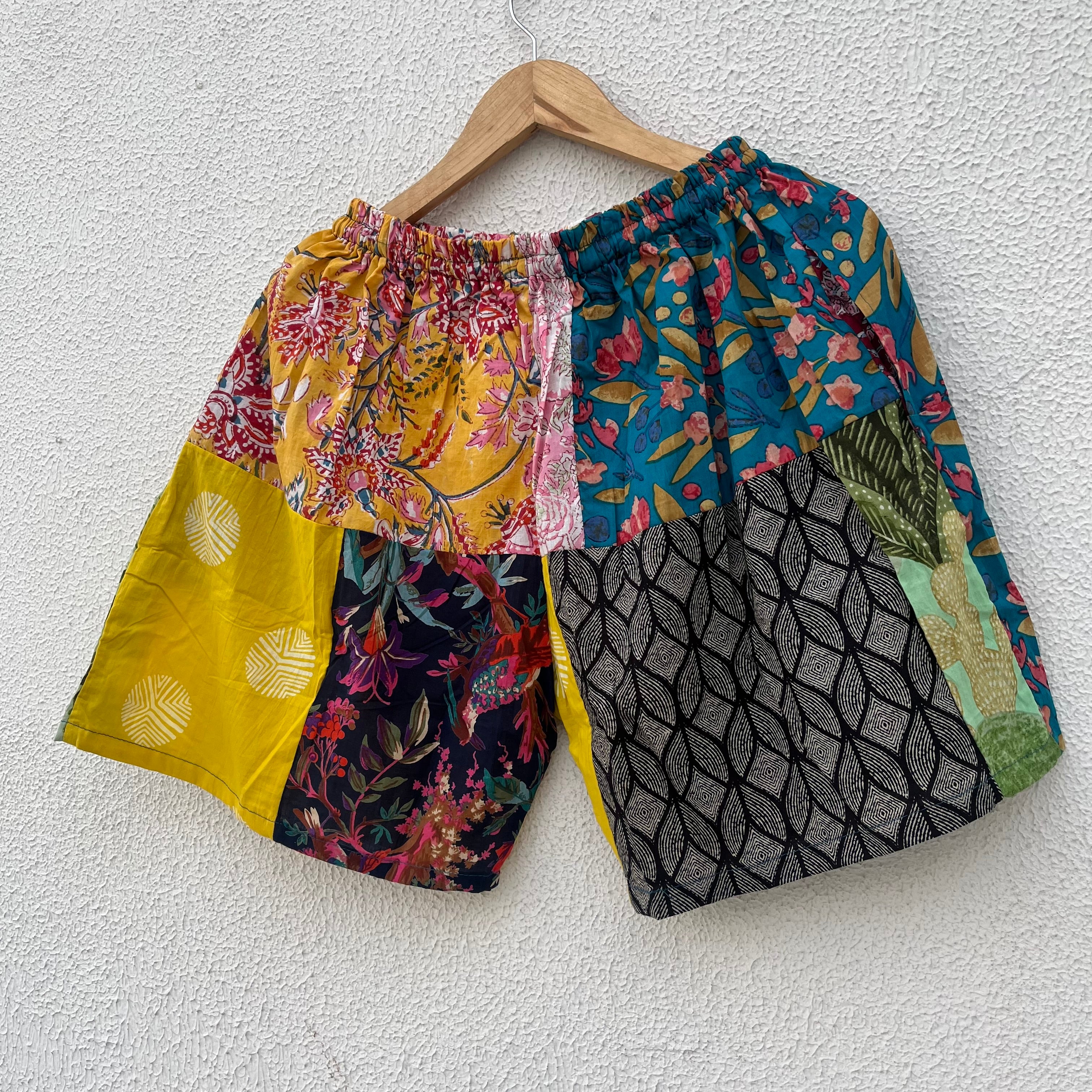 Patchwork Shorts - Mix Colours