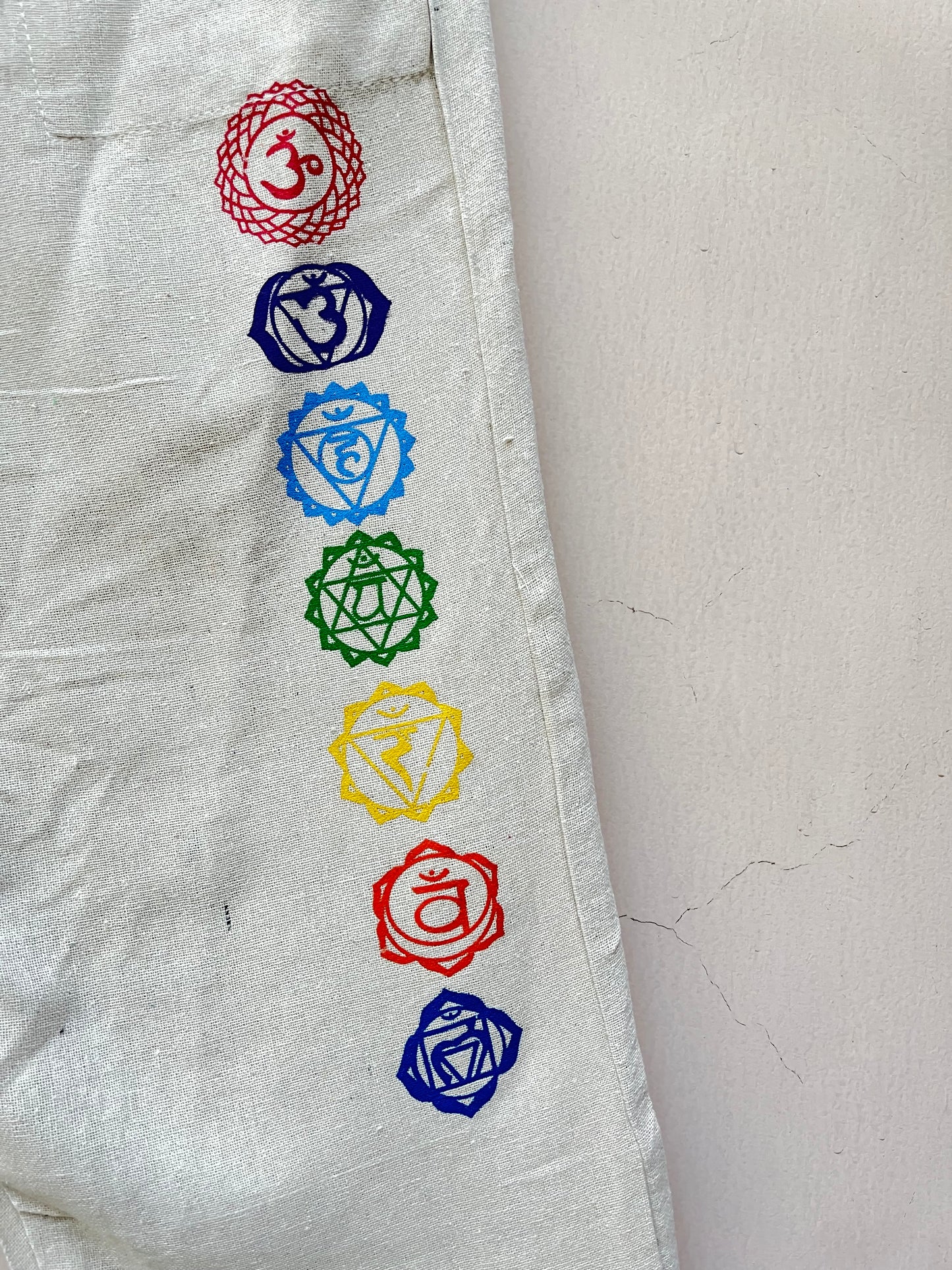 7 Chakra Pants - White