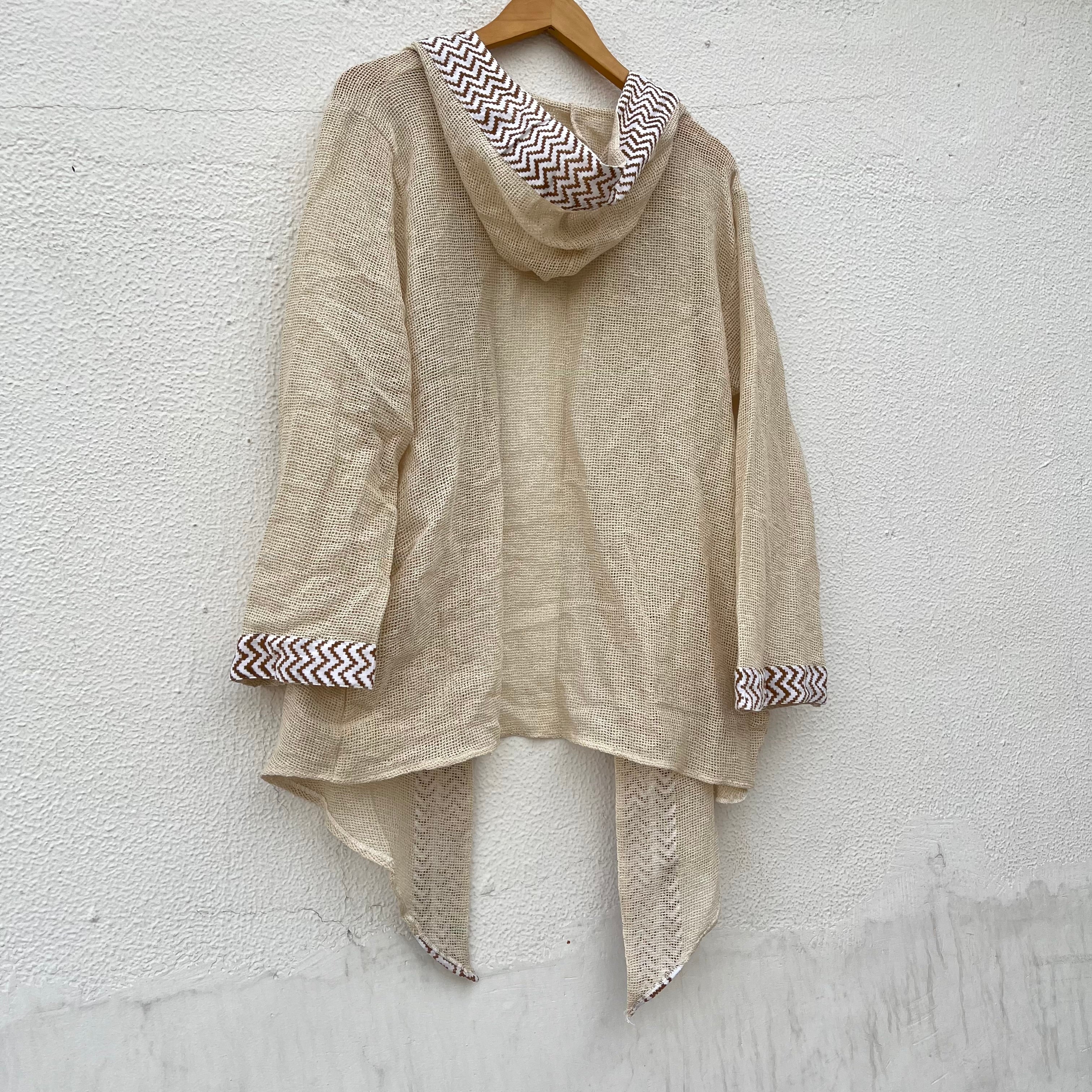 Kabira Cotton Shrug - Warm White