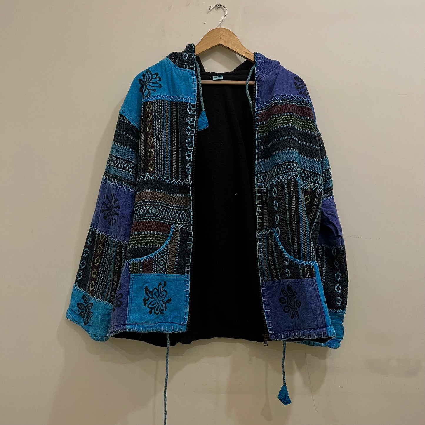 Himalayan Threads Jacket- Sea