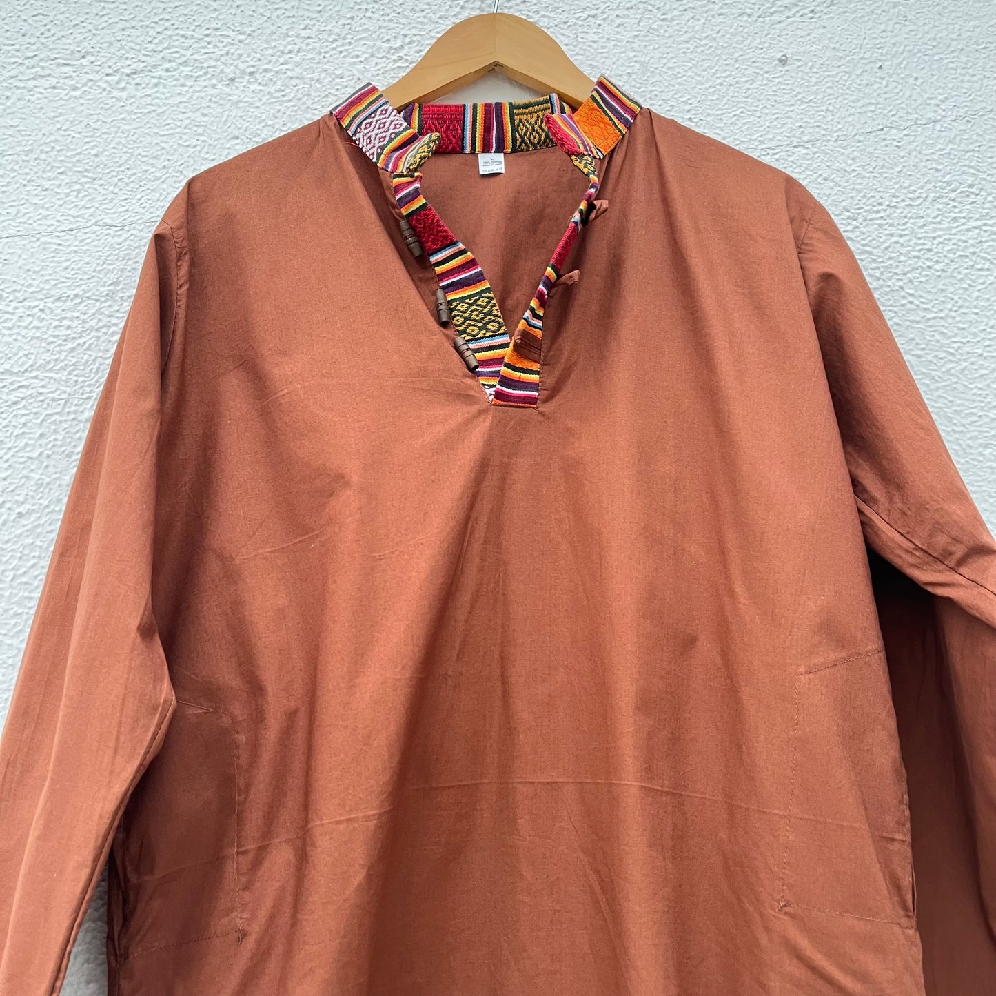 Nepali Kurta - Brown