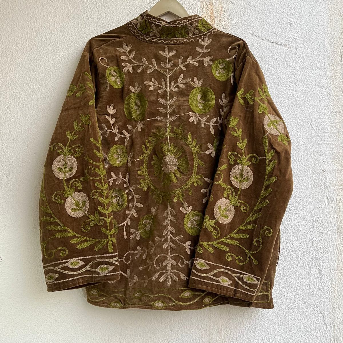 Jaipuri Thread Velvet Jacket