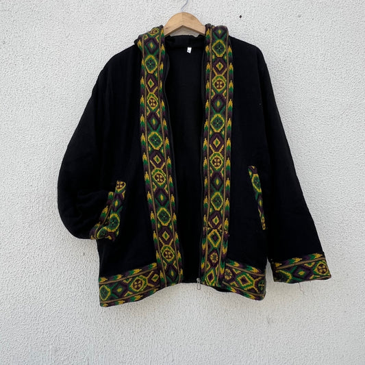 Himachali Jacket - Black