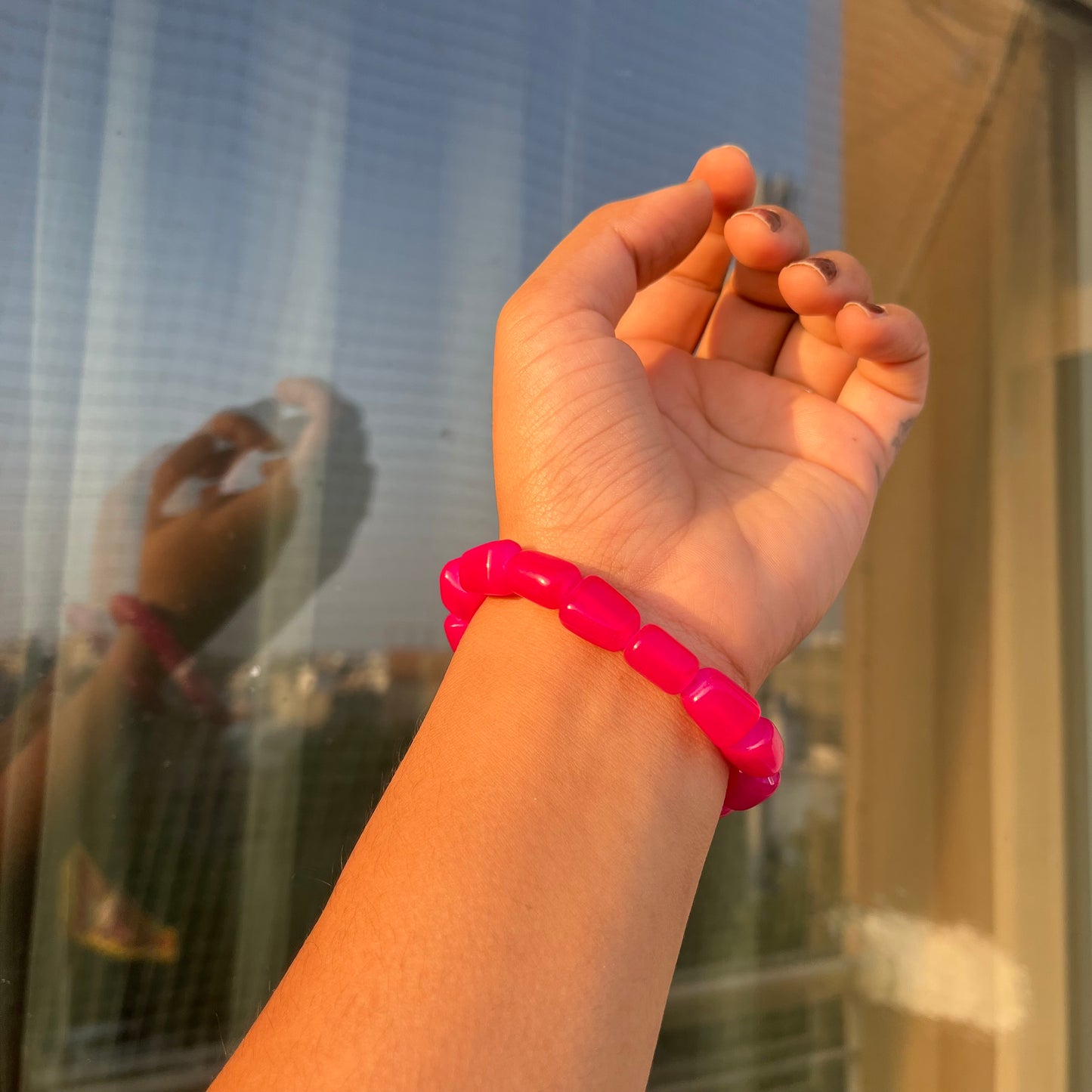 Set of 3 Pastel Acrylic Bracelet