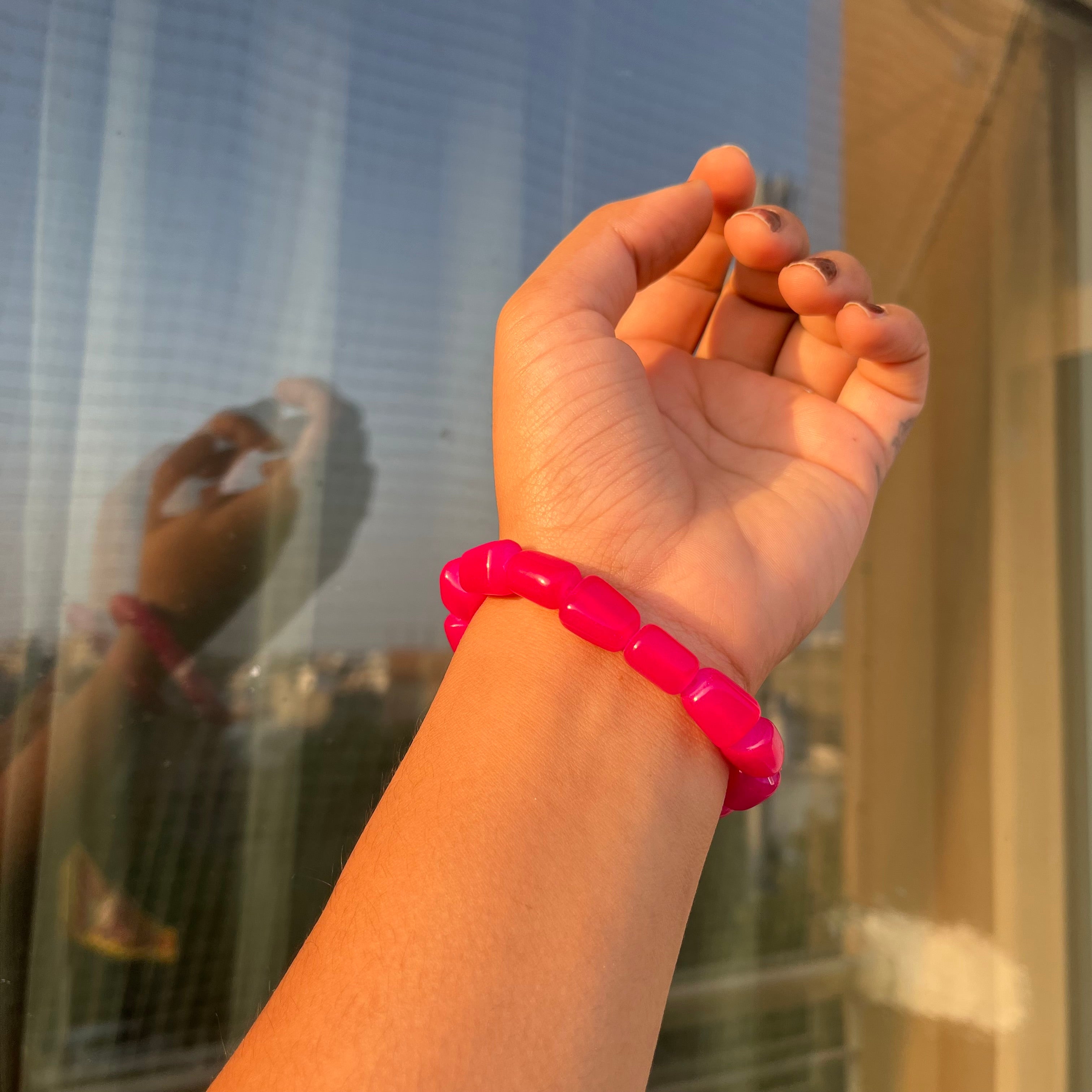 Set of 3 Pastel Acrylic Bracelet