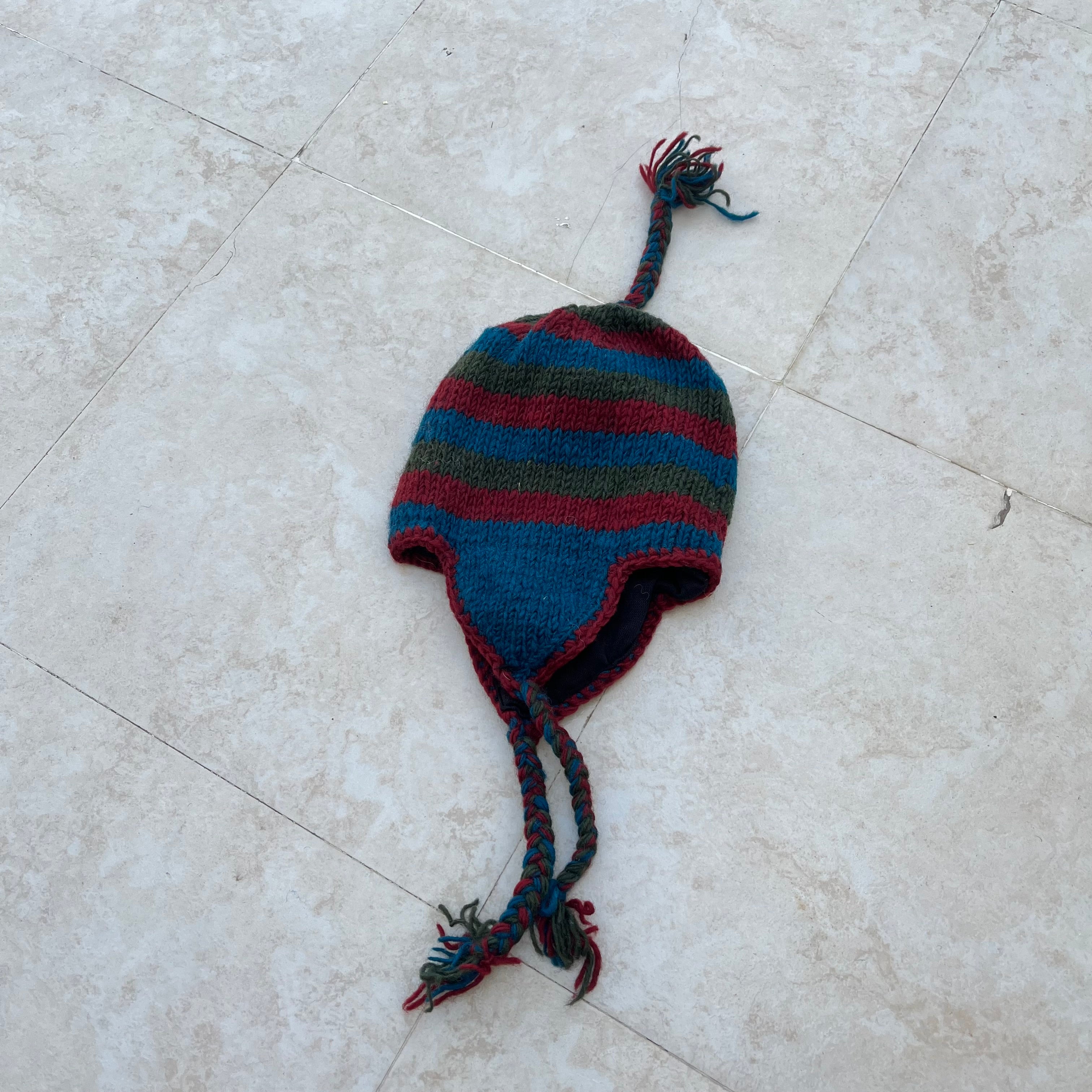 Winter Cap with braids