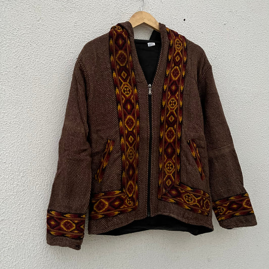 Himachali Jacket - Brown